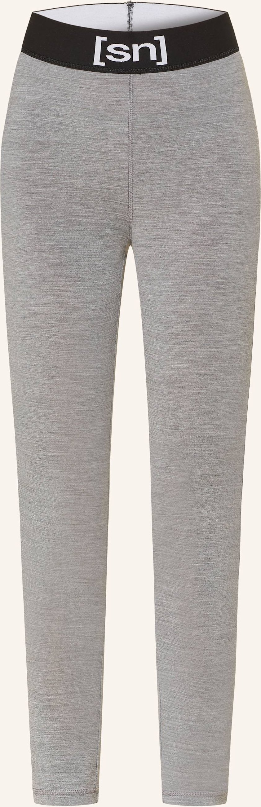 Thumbnail - Super.Natural Funktionswäsche-Hose tundra175 Mit Merinowolle grau