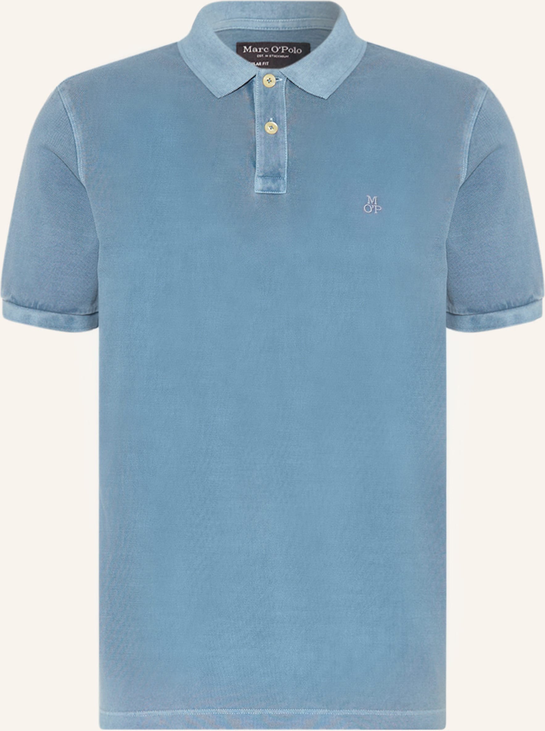 Thumbnail - Marc O'polo Piqué-Poloshirt blau