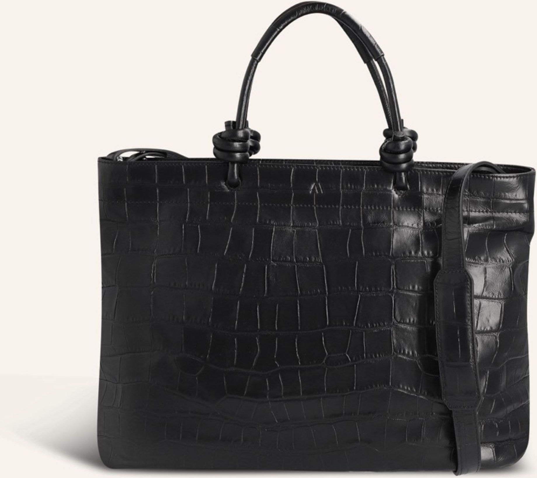 Kaai Umhängetasche Midi Loop schwarz