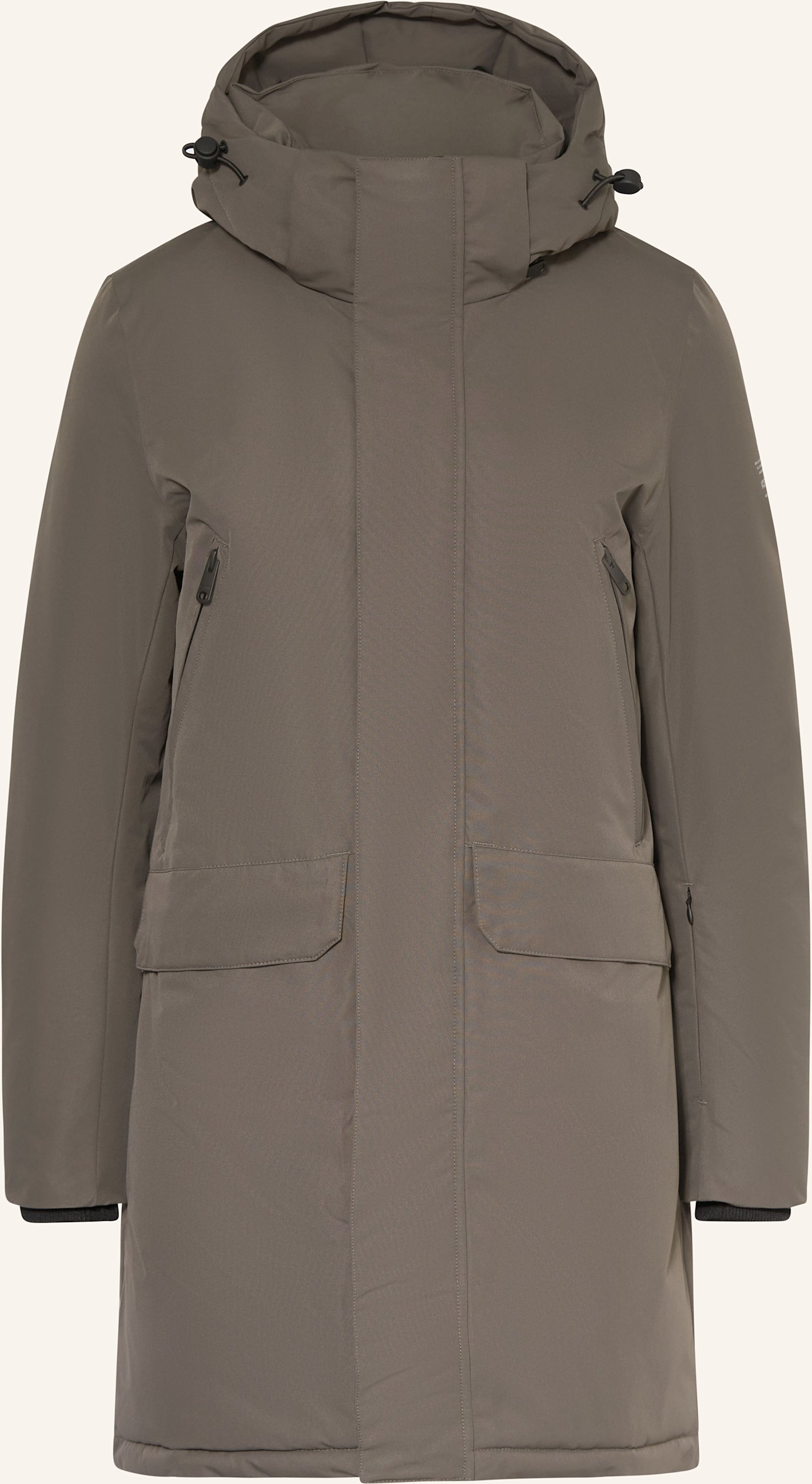 Thumbnail - Ecoalf Parka Mit Abnehmbarer Kapuze grau