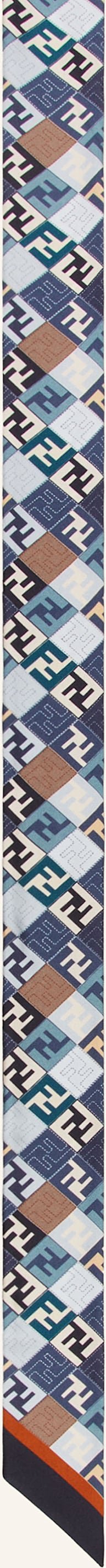 Fendi Seidentuch blau