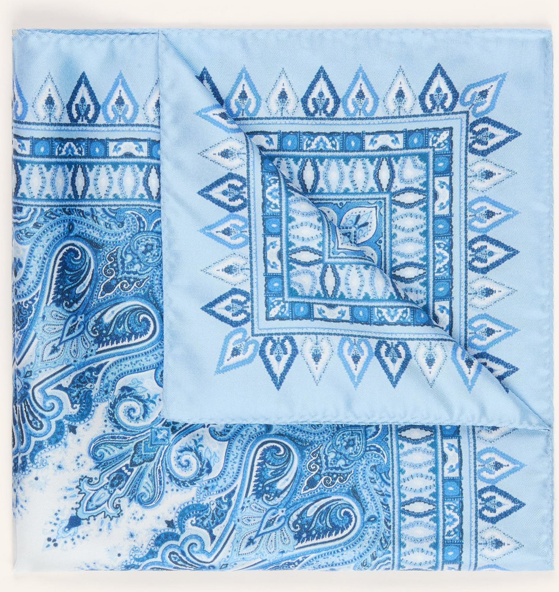 Etro Seidentuch blau