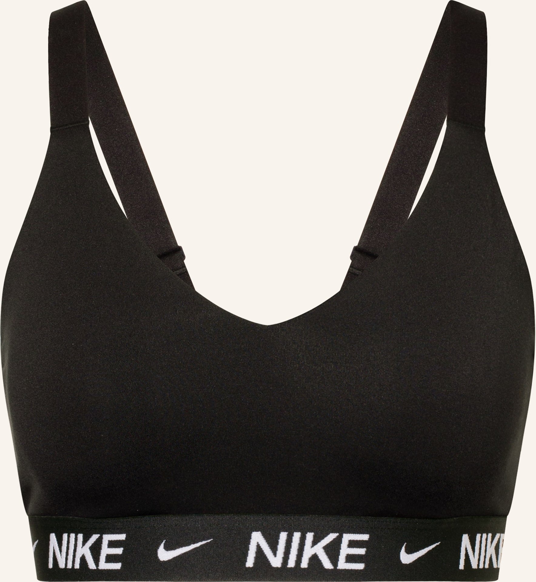 Nike Sport-Bh Indy schwarz