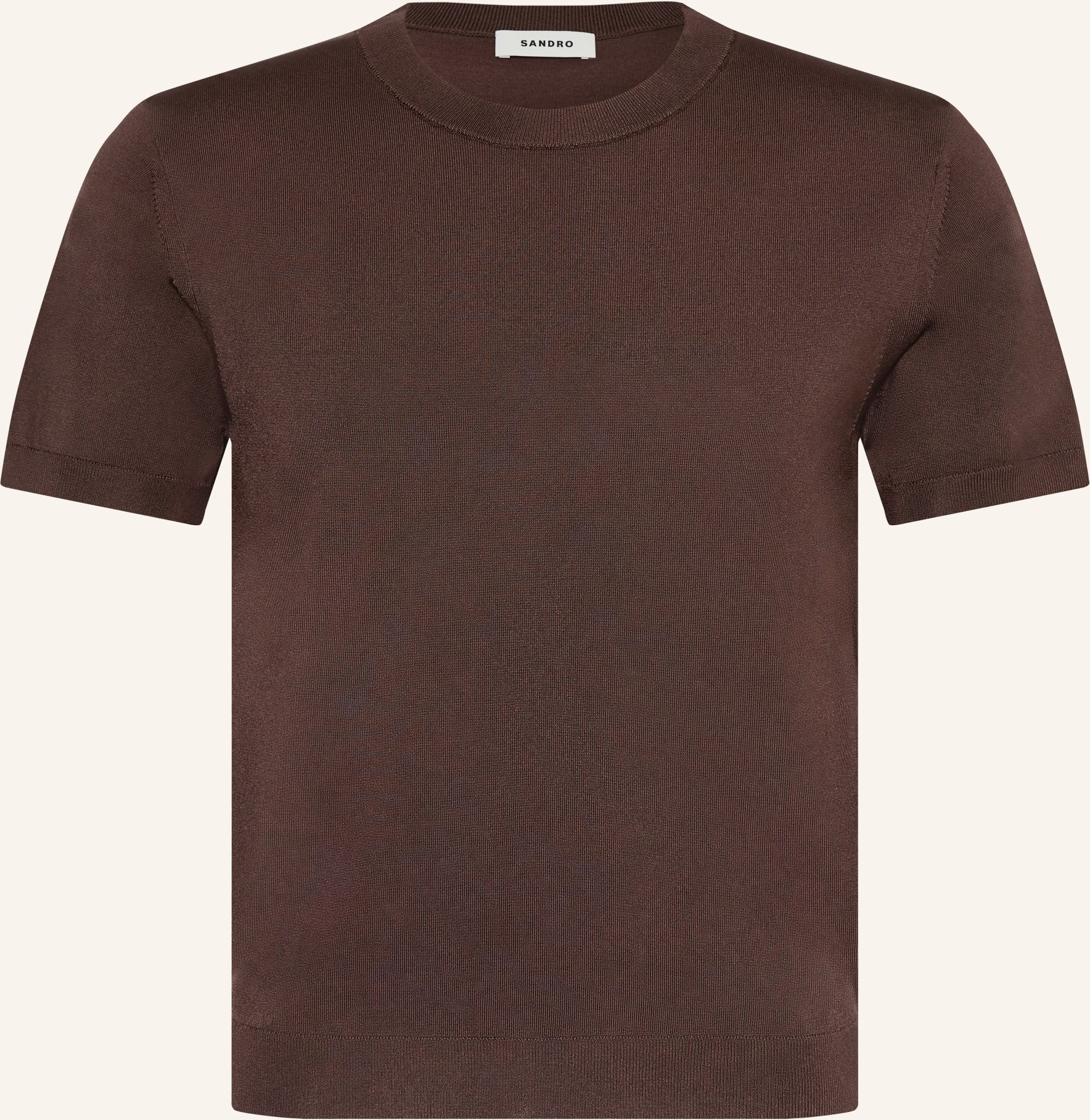 Sandro Strickshirt braun