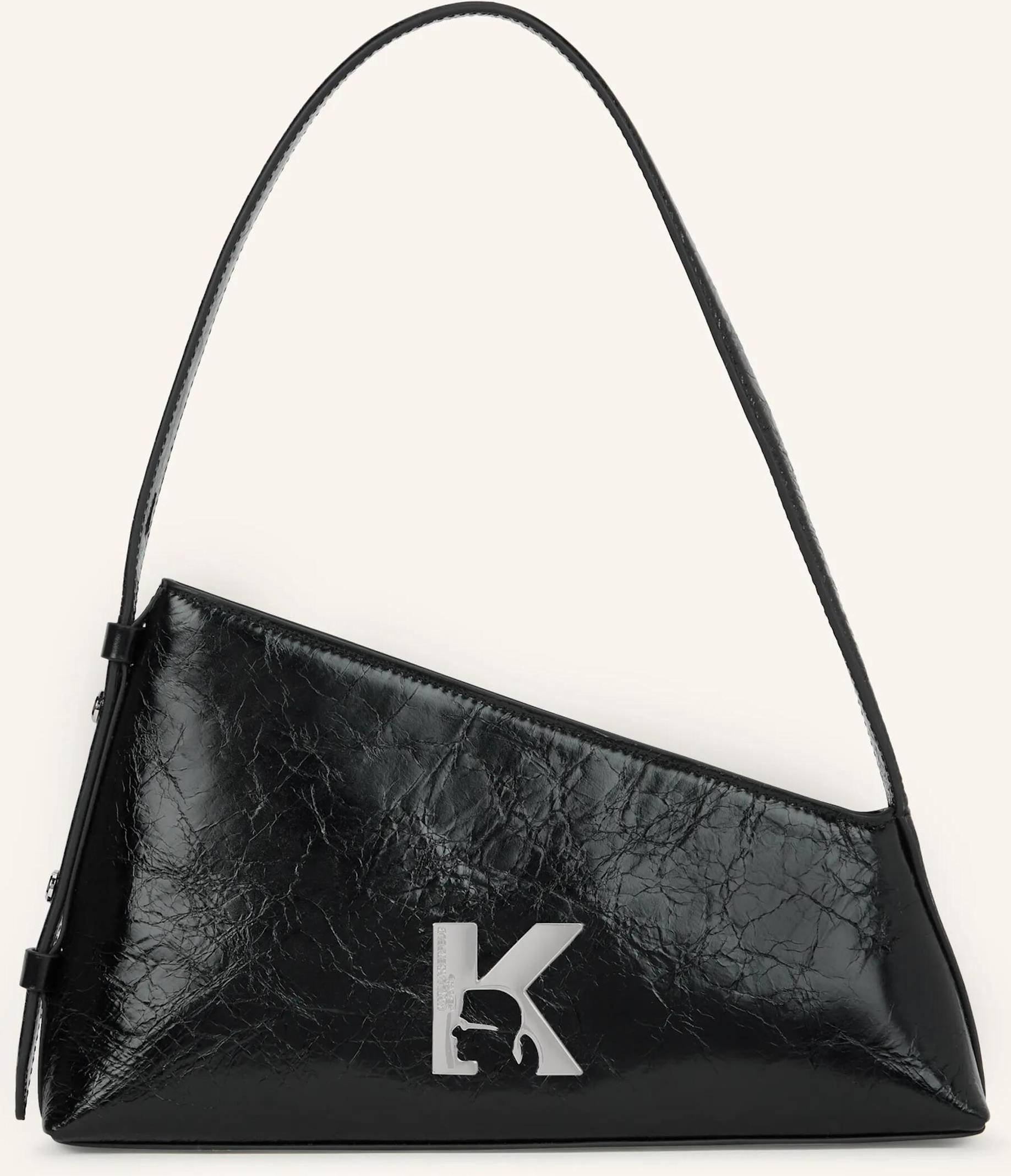 Karl Lagerfeld Jeans Schultertasche schwarz