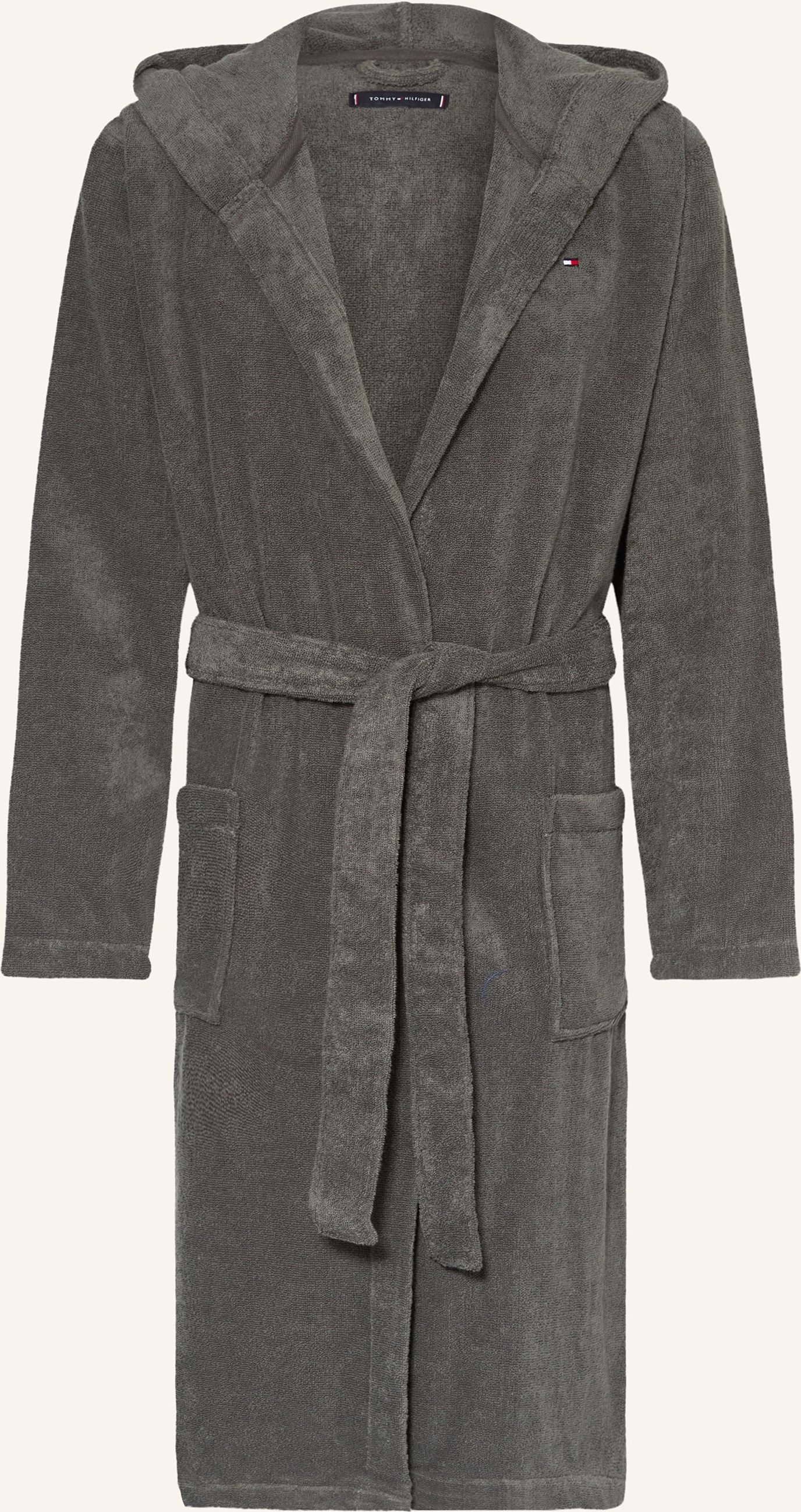 Tommy Hilfiger Herren-Bademantel grau