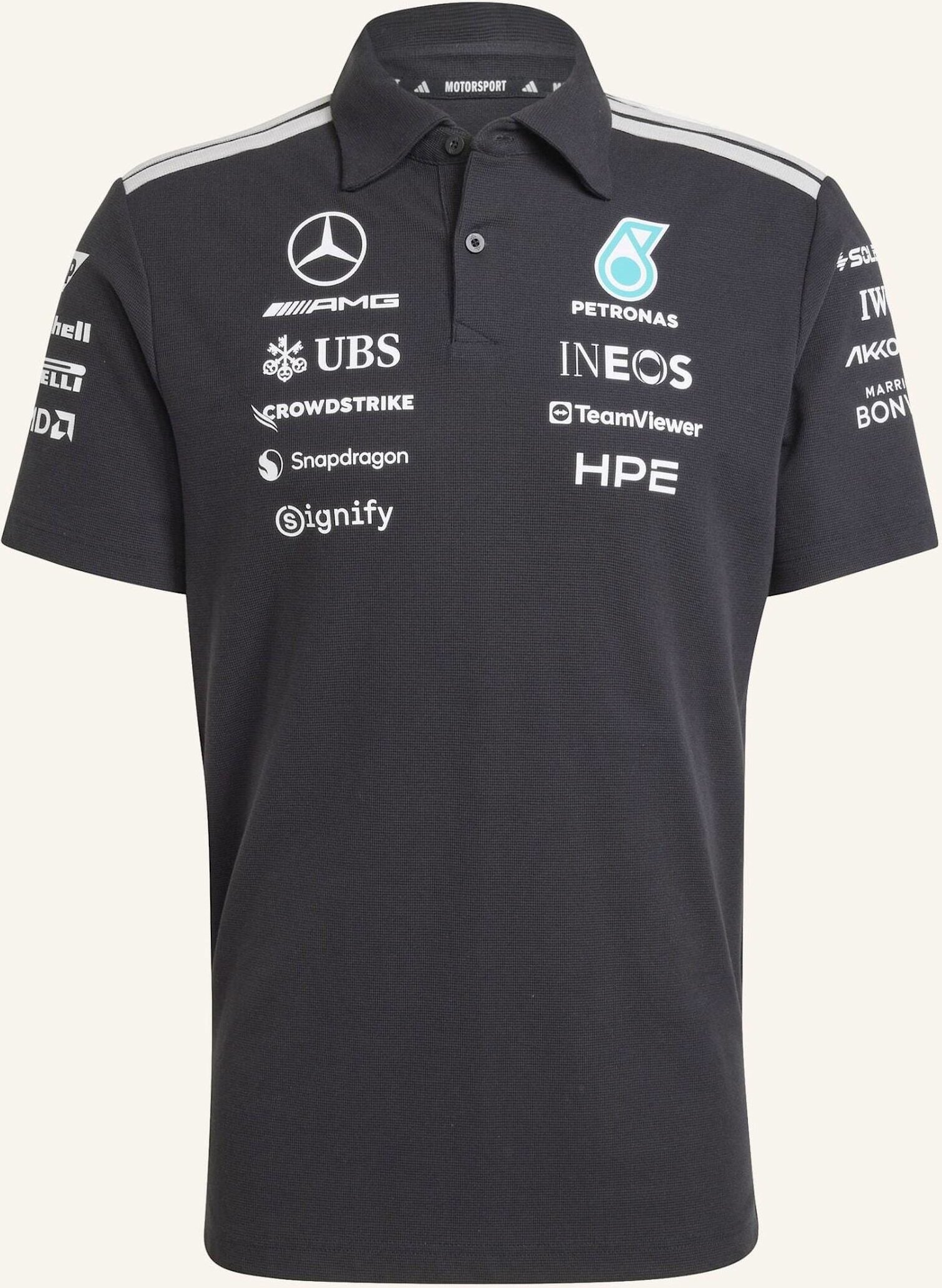 Adidas Mercedes - Amg Petronas Formula 1 Team Engineers Poloshirt schwarz