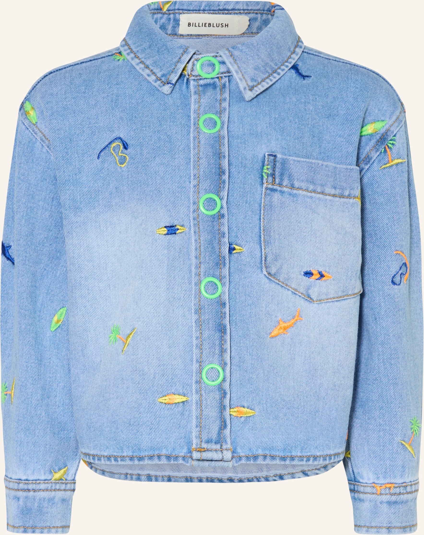 Billieblush Jeanshemd blau