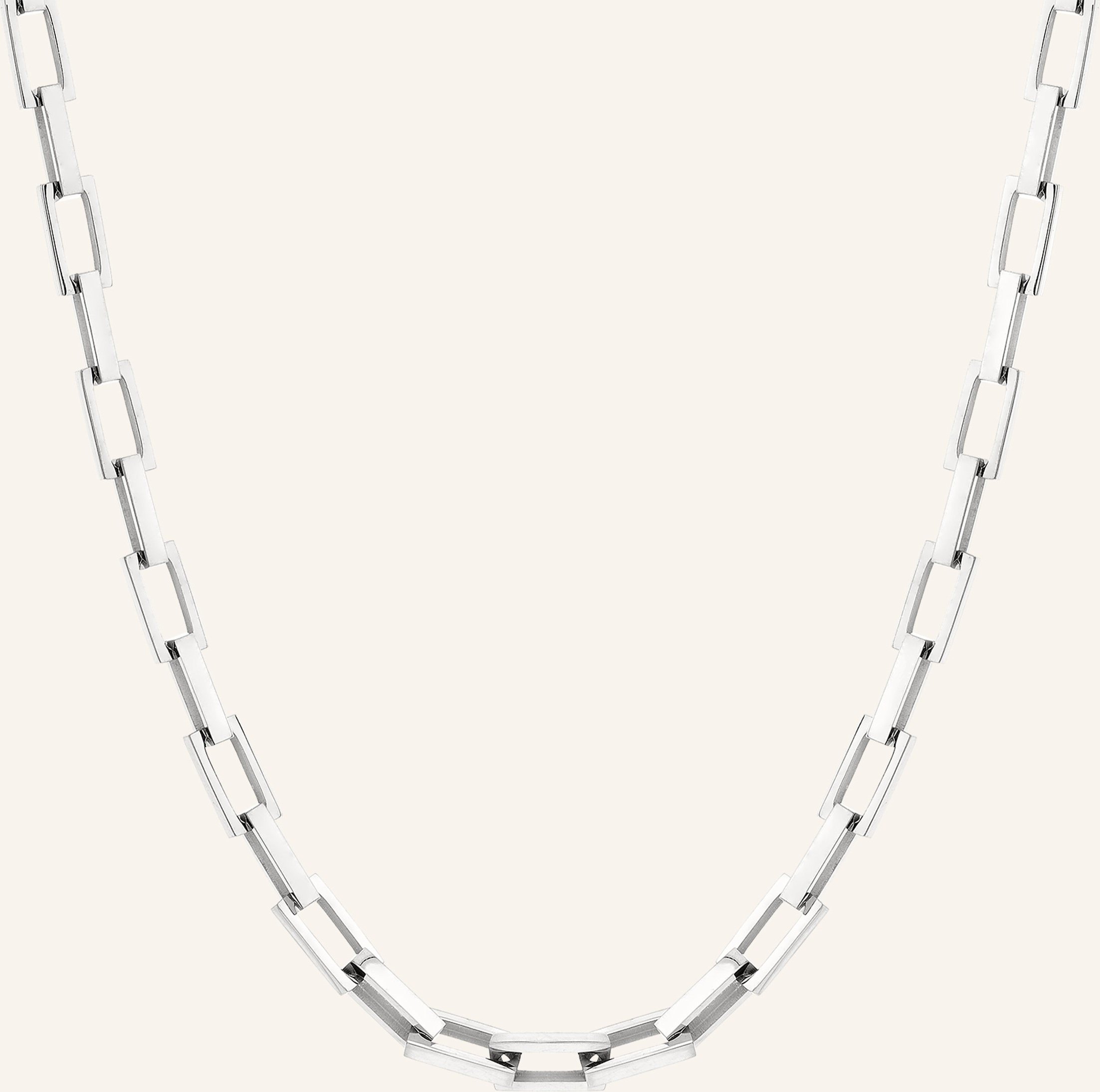 Liebeskind Halskette Aus Edelstahl silber