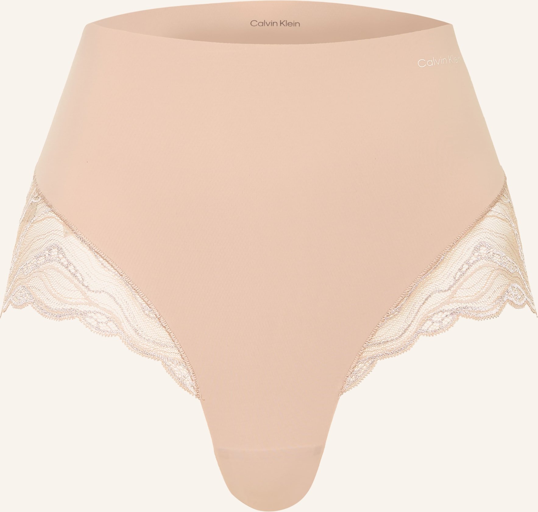 Calvin Klein Shape-Slip Sensual Stretch Lace beige