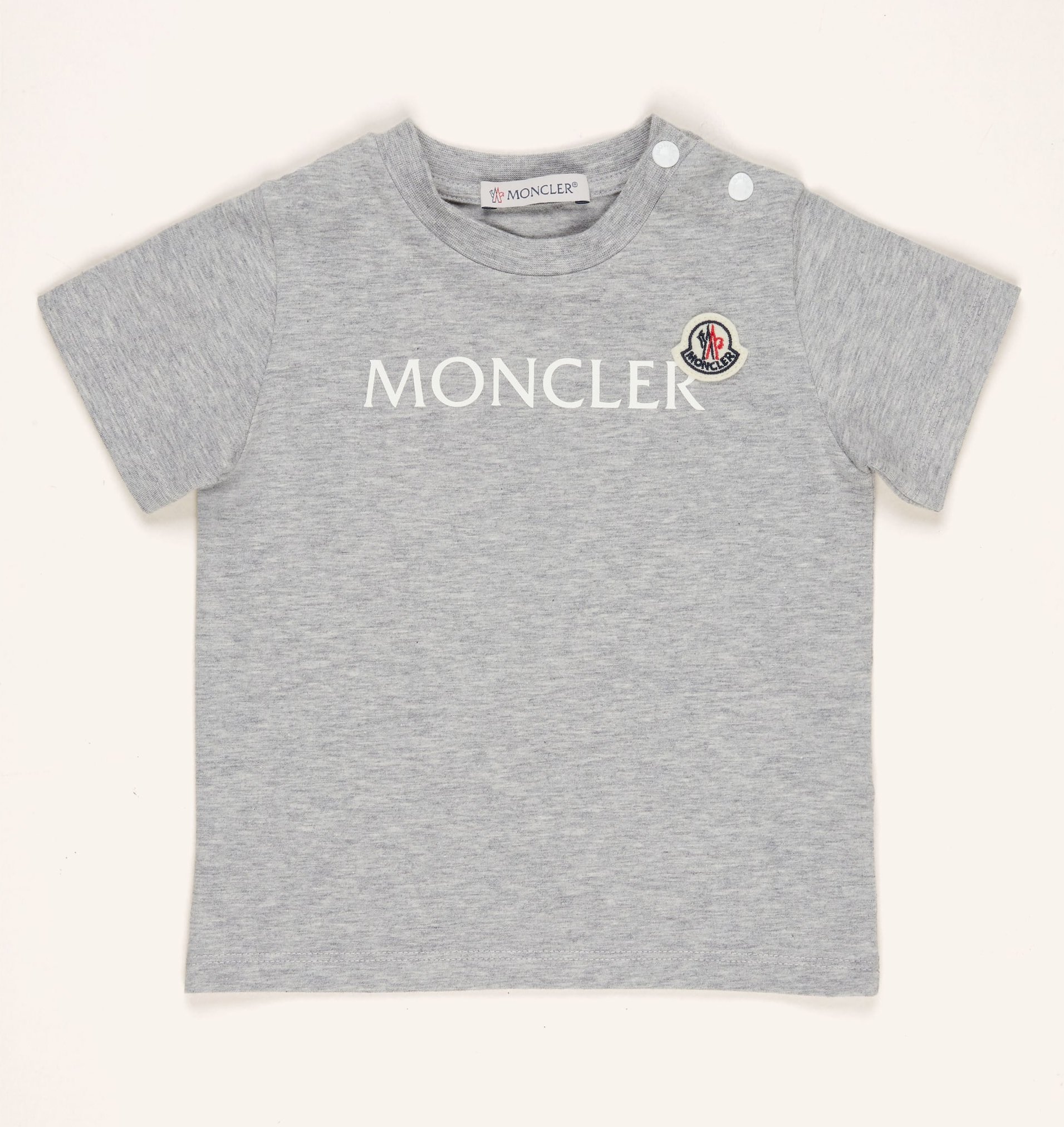 Moncler Enfant T-Shirt grau
