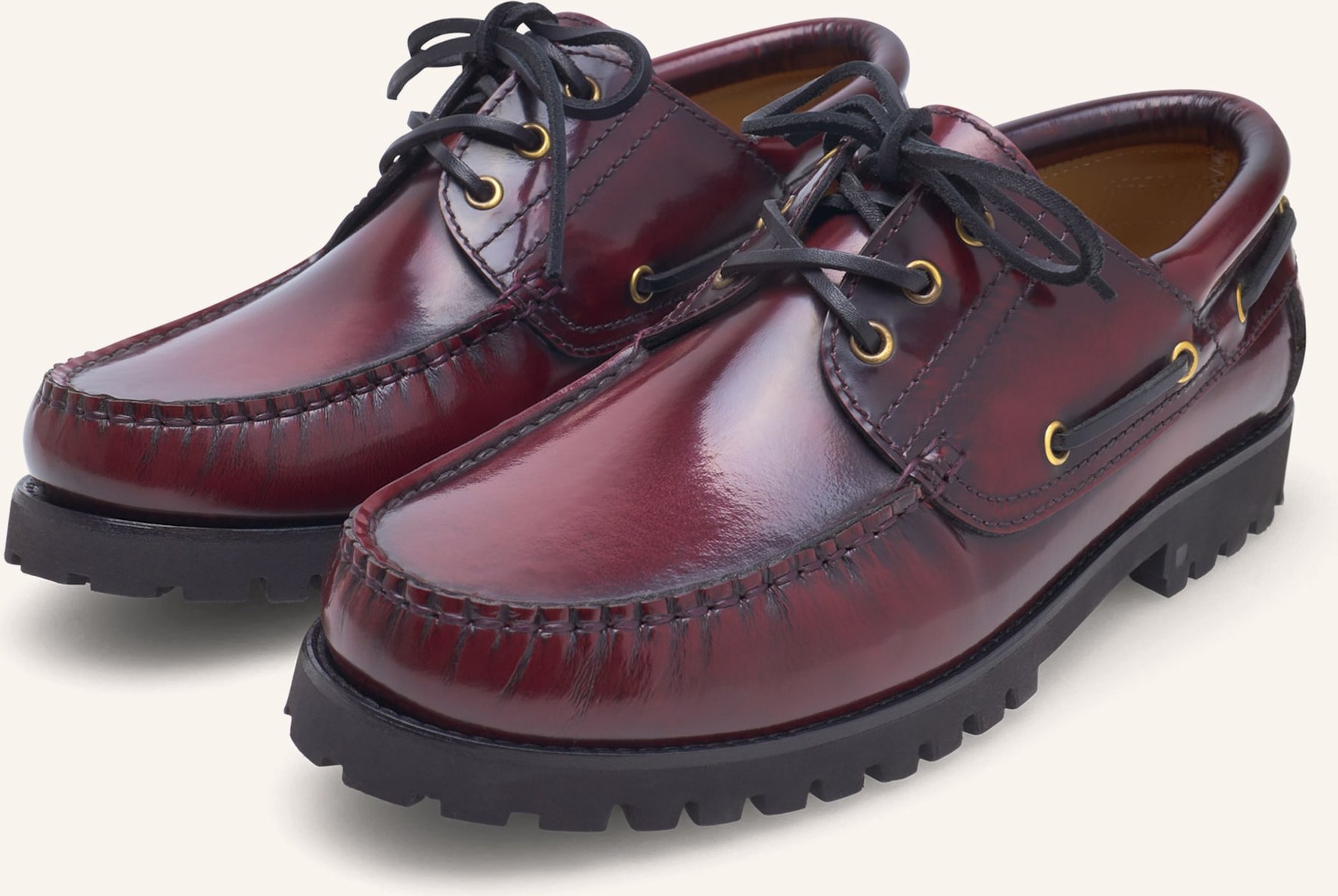 Henry Stevens Bootsschuh Morgan M Ds rot