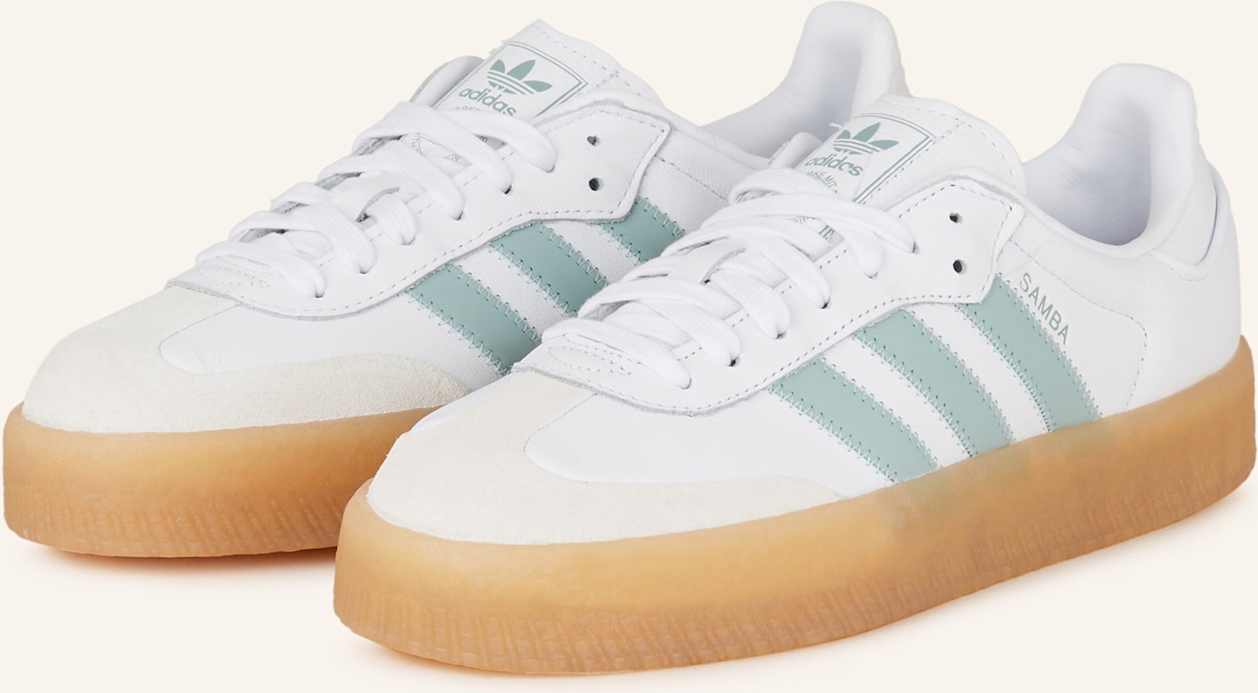 Thumbnail - Adidas Originals Sambae Schuh weiss