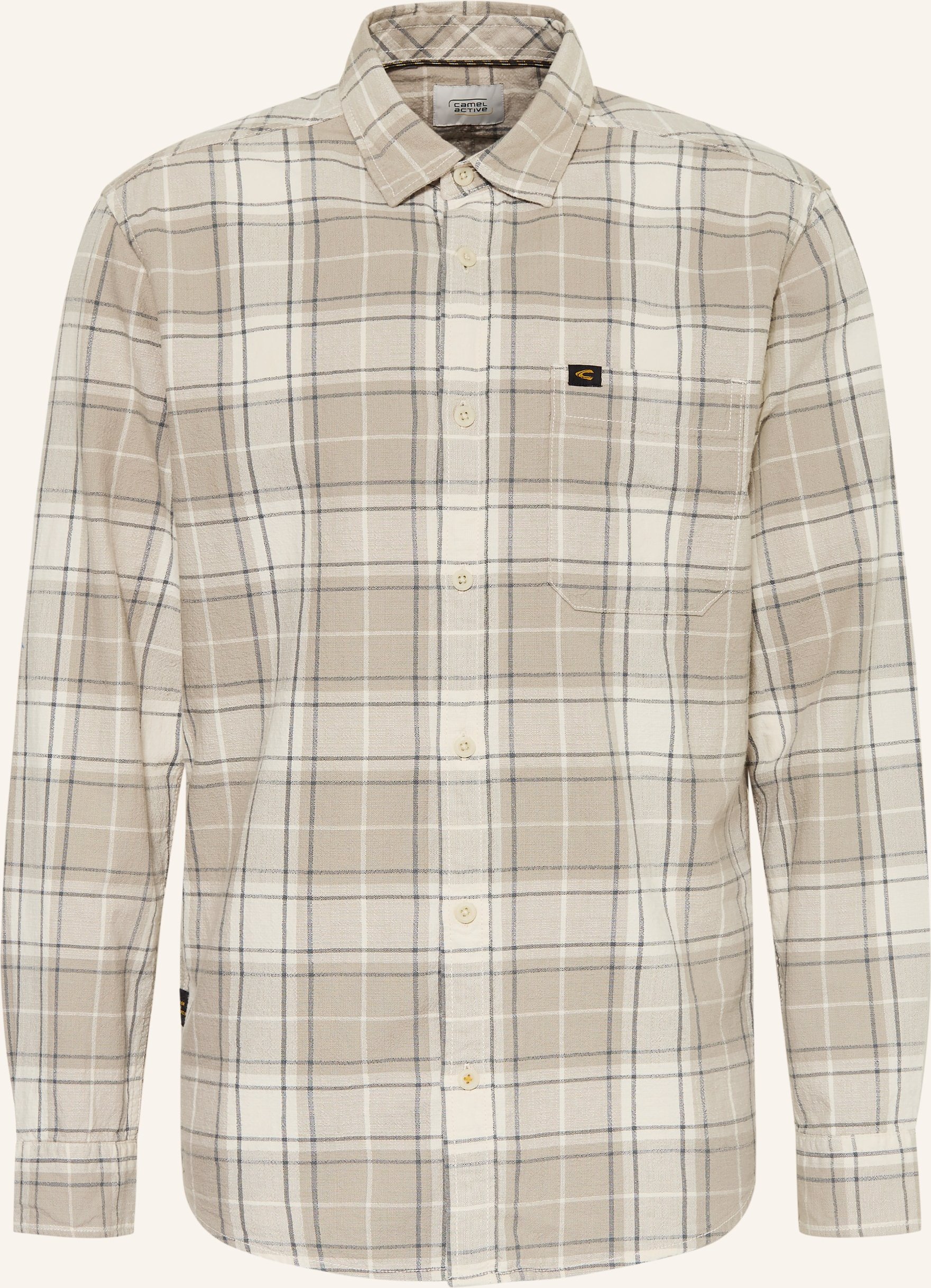 Camel Active Hemd Regular Fit blau