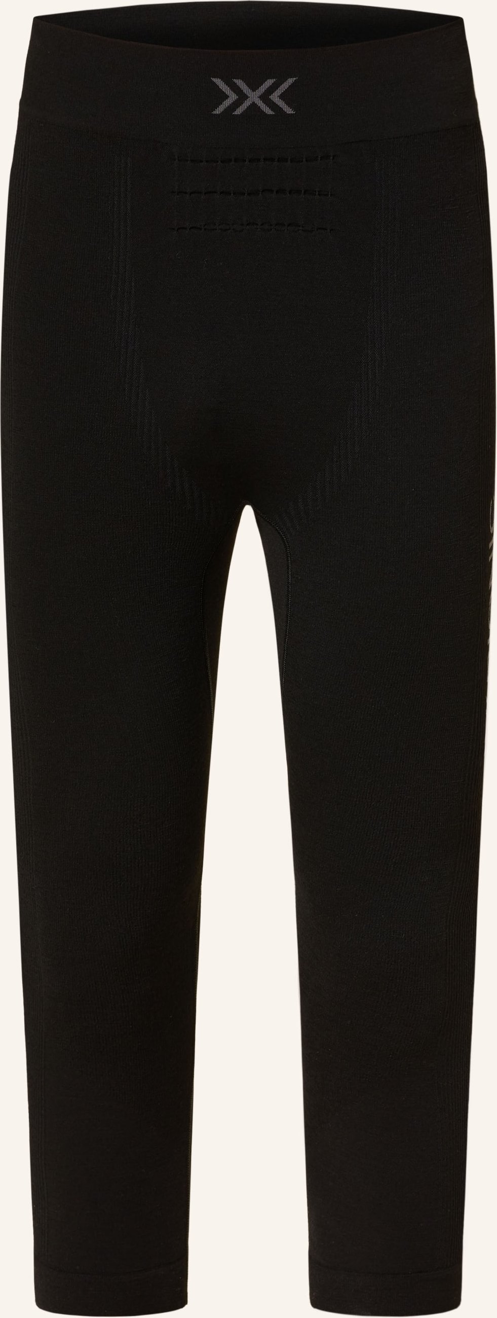 X-Bionic Funktionswäsche-Hose Mightywool Mit Merinowolle Und Verkürzter Beinlänge schwarz