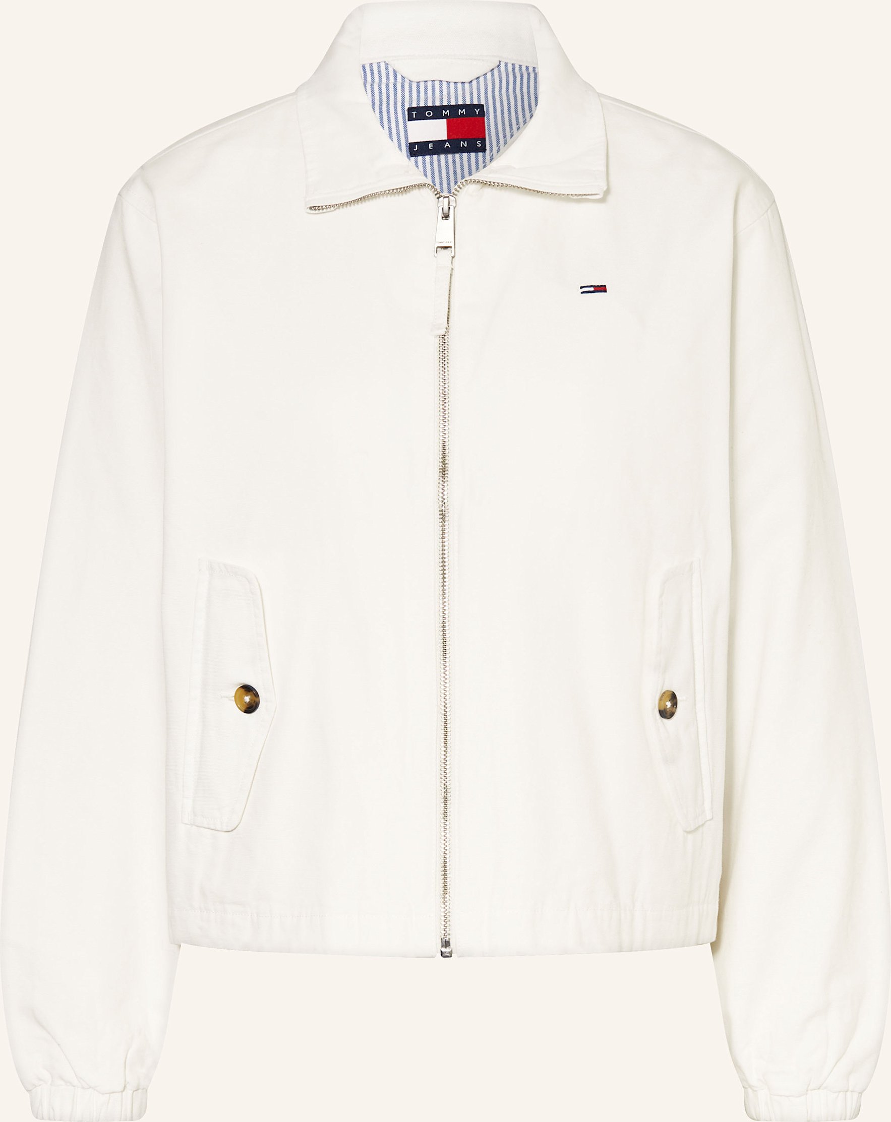 Tommy Jeans Jacke weiss