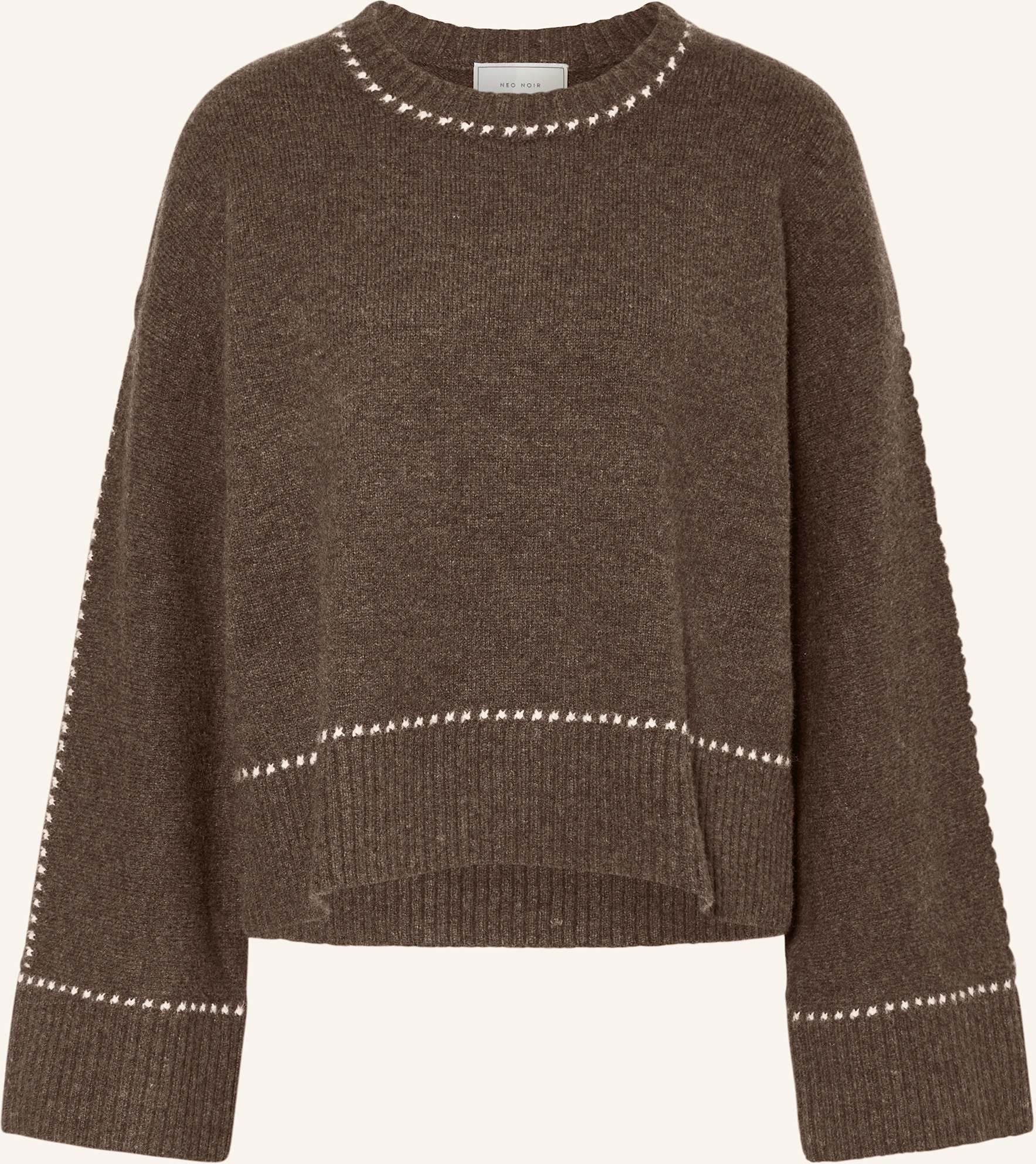 Neo Noir Pullover Roeme braun