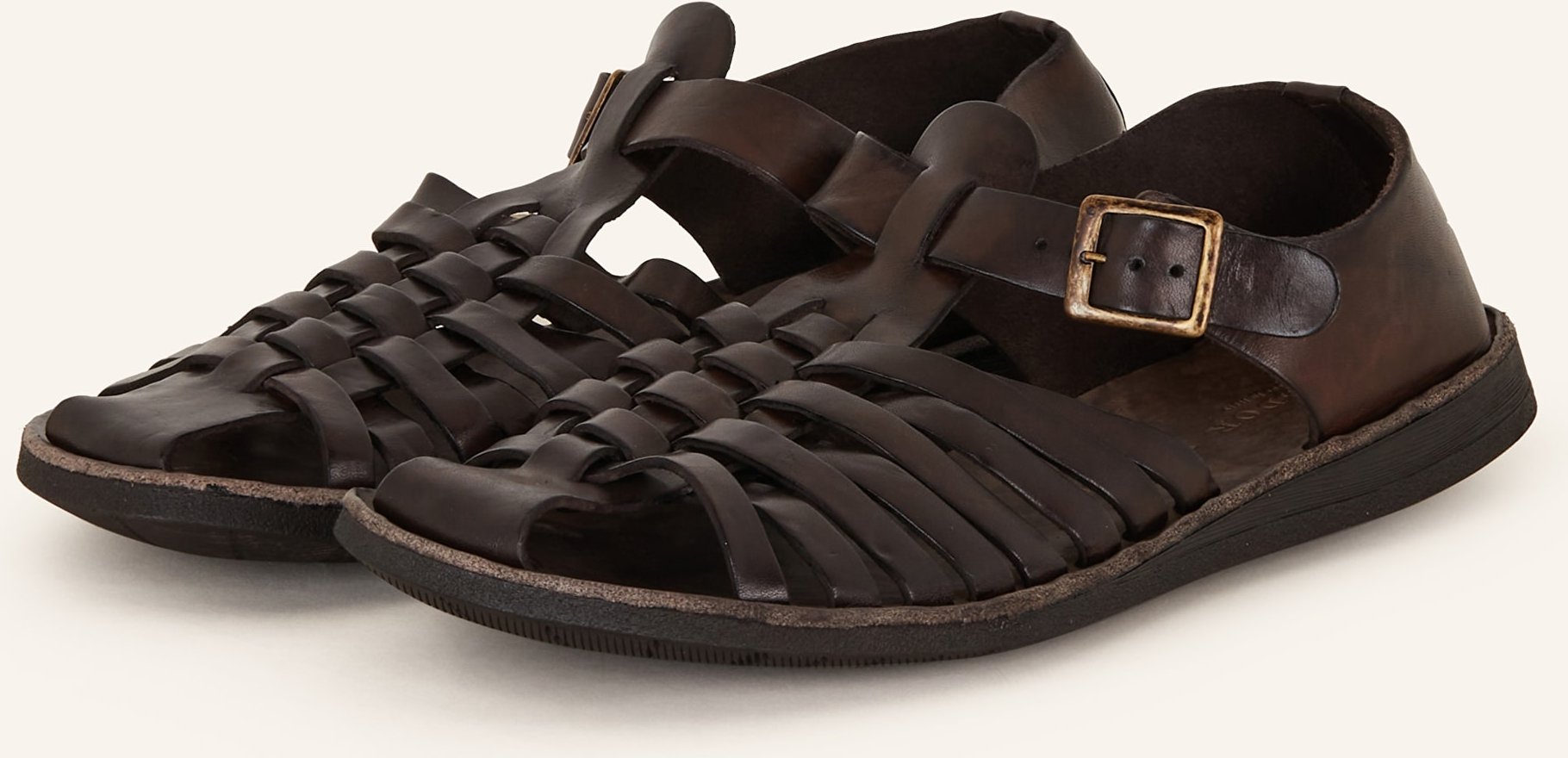 Brador Sandalen Tcapo braun