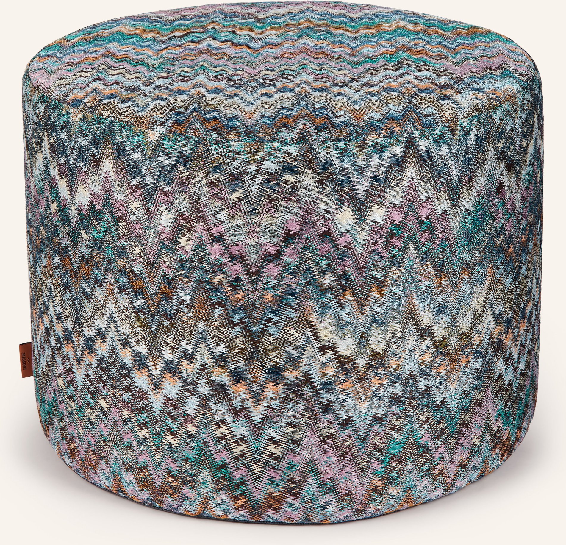 Missoni Home Pouf Parrot blau