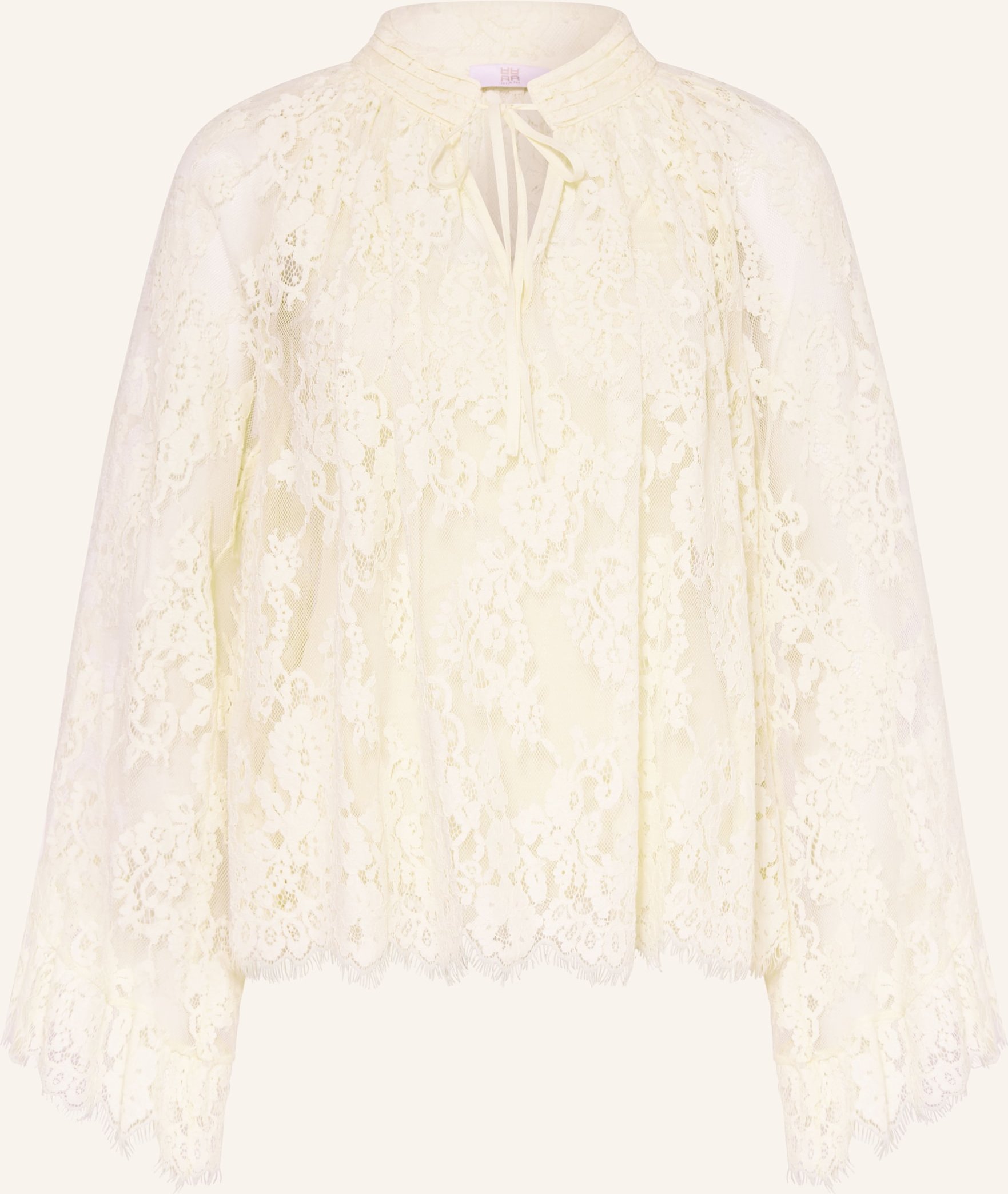Riani Blusenshirt Aus Spitze weiss