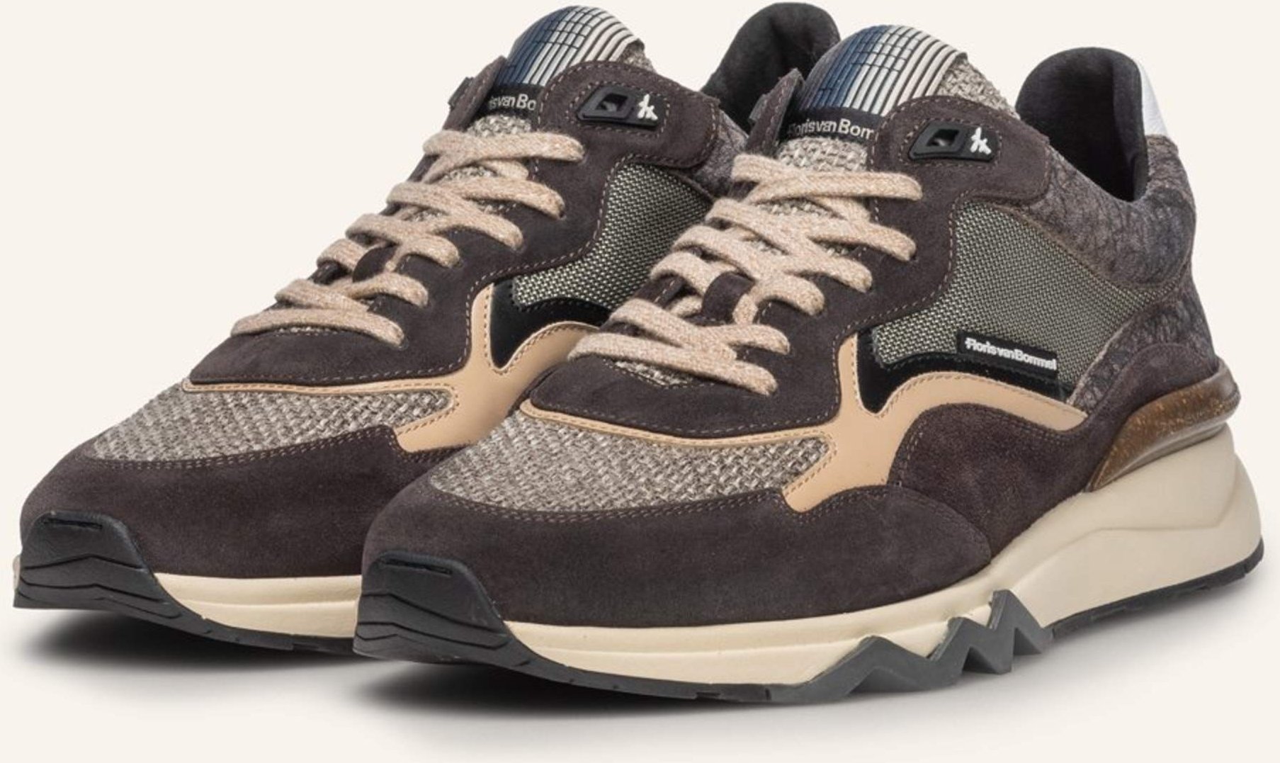 Floris Van Bommel Sneaker De Zager 05 grau