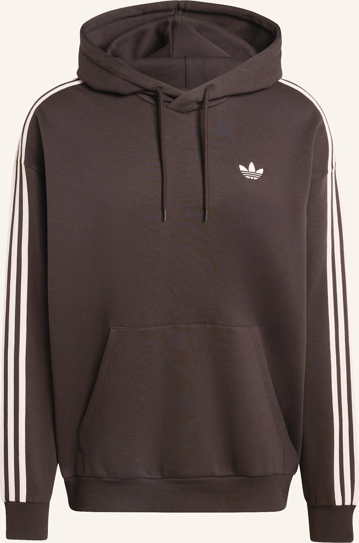 Adidas Originals Adicolor Classics 3-Streifen Hoodie braun
