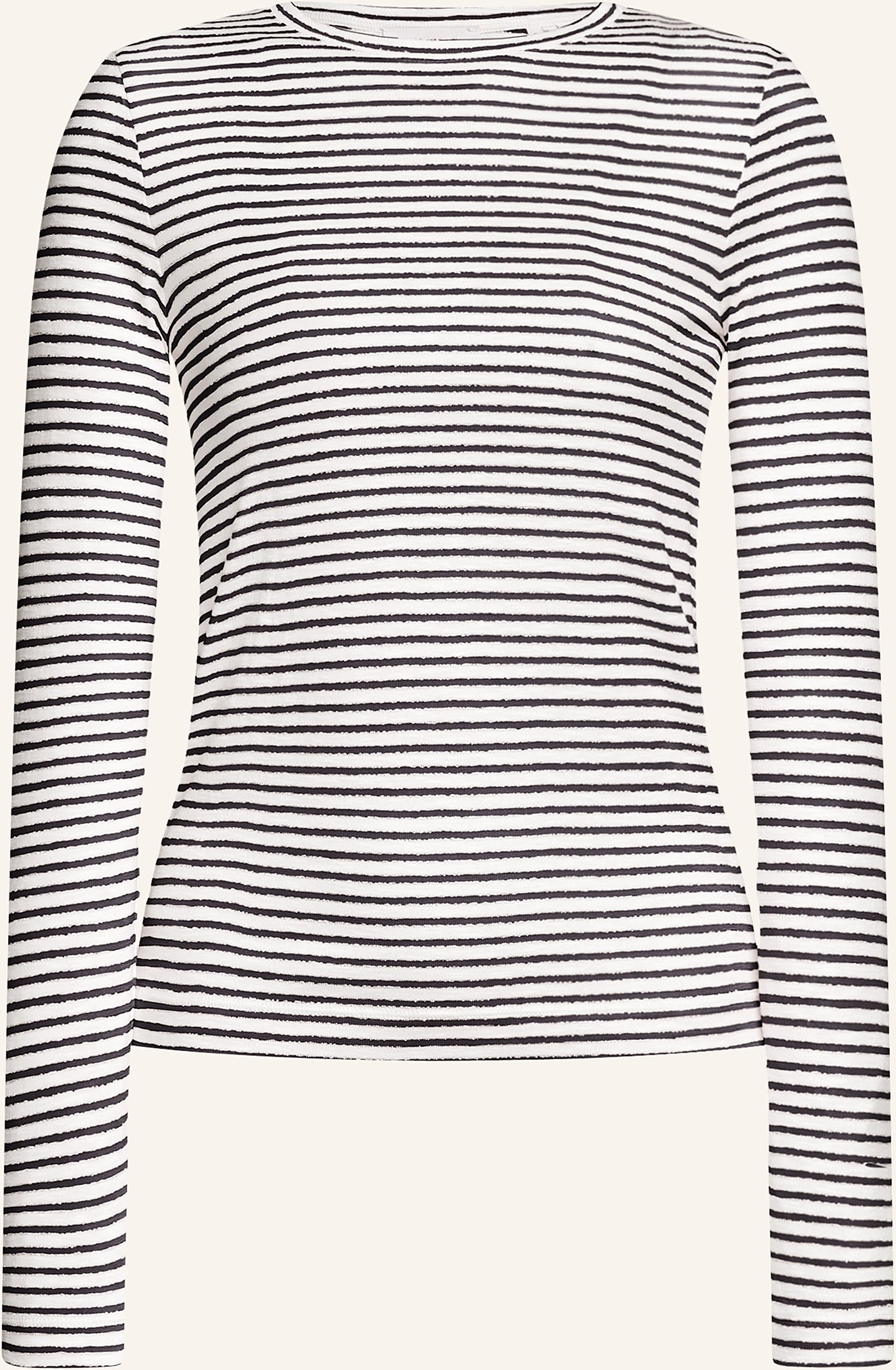 Rich & Royal Longsleeve Mit Glitzergarn blau