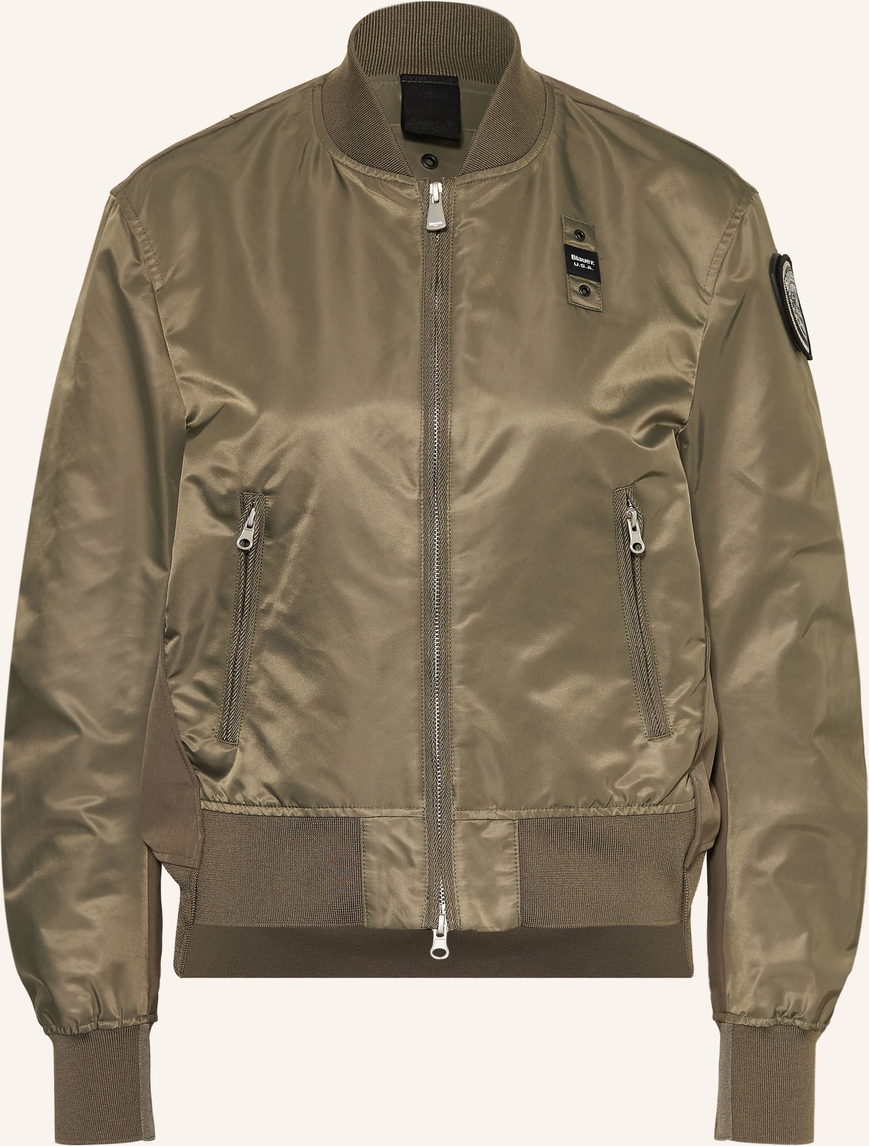 Blauer Blouson Laurie gruen