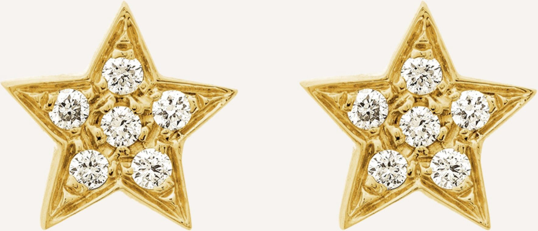 Cada Ohrstecker Tiny Star gold