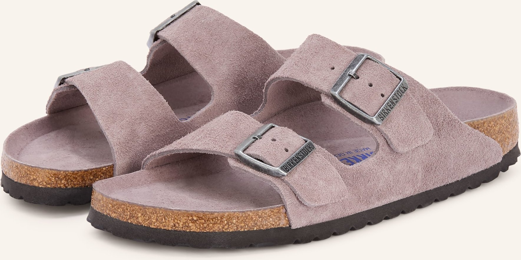 Birkenstock Pantoletten Arizona lila