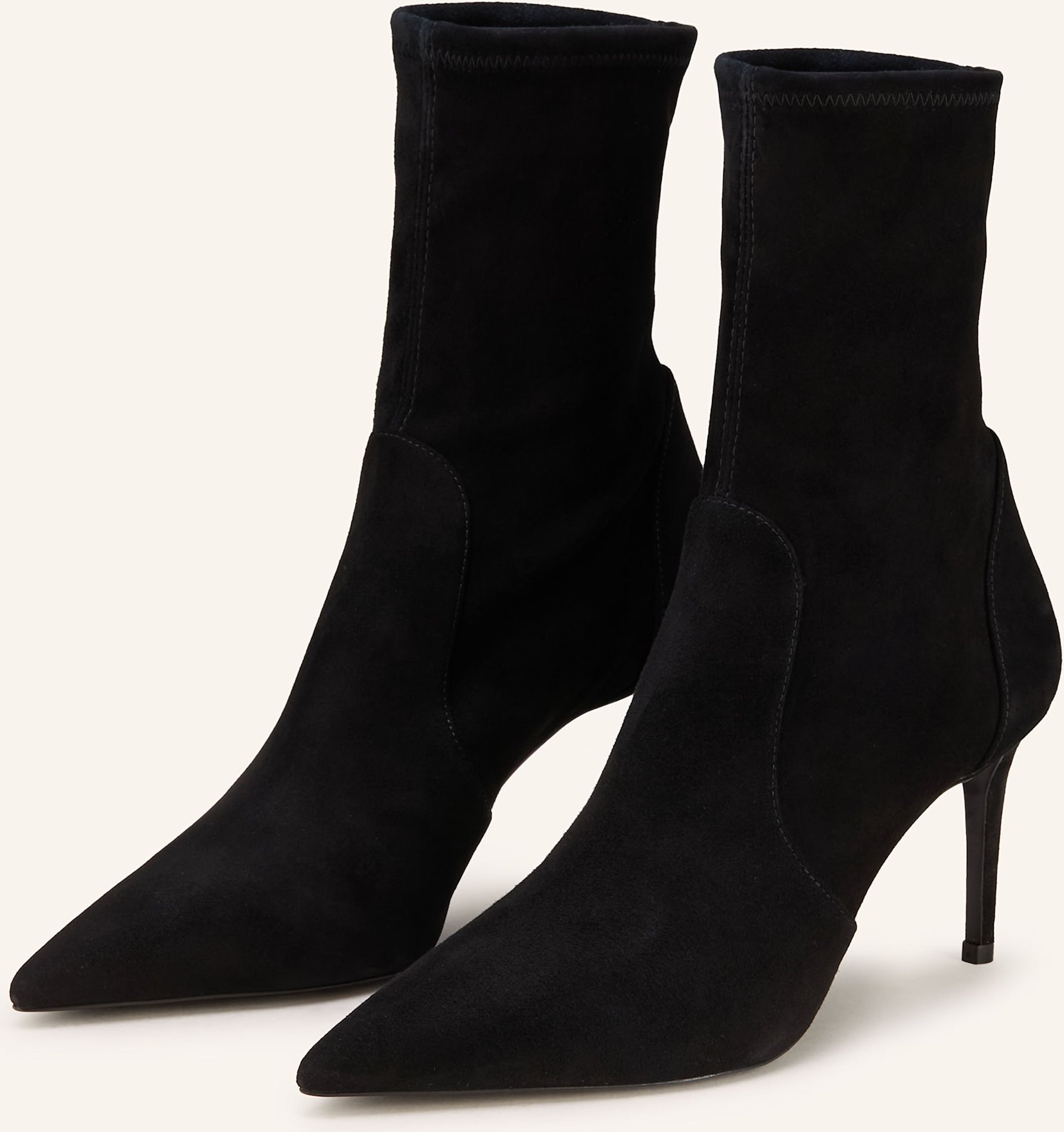 Thumbnail - Stuart Weitzman Stiefeletten Stuart Power Bootie 75 schwarz