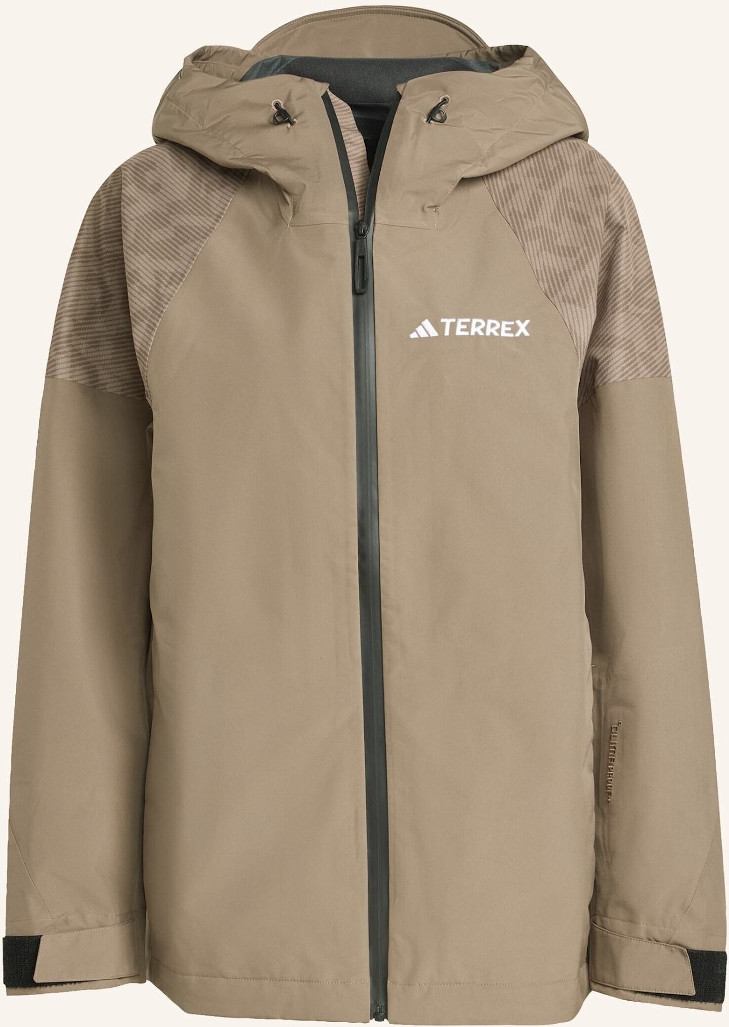 Adidas Terrex Terrex Xperior Hybrid Primeknit Climaproof+ Jacke braun