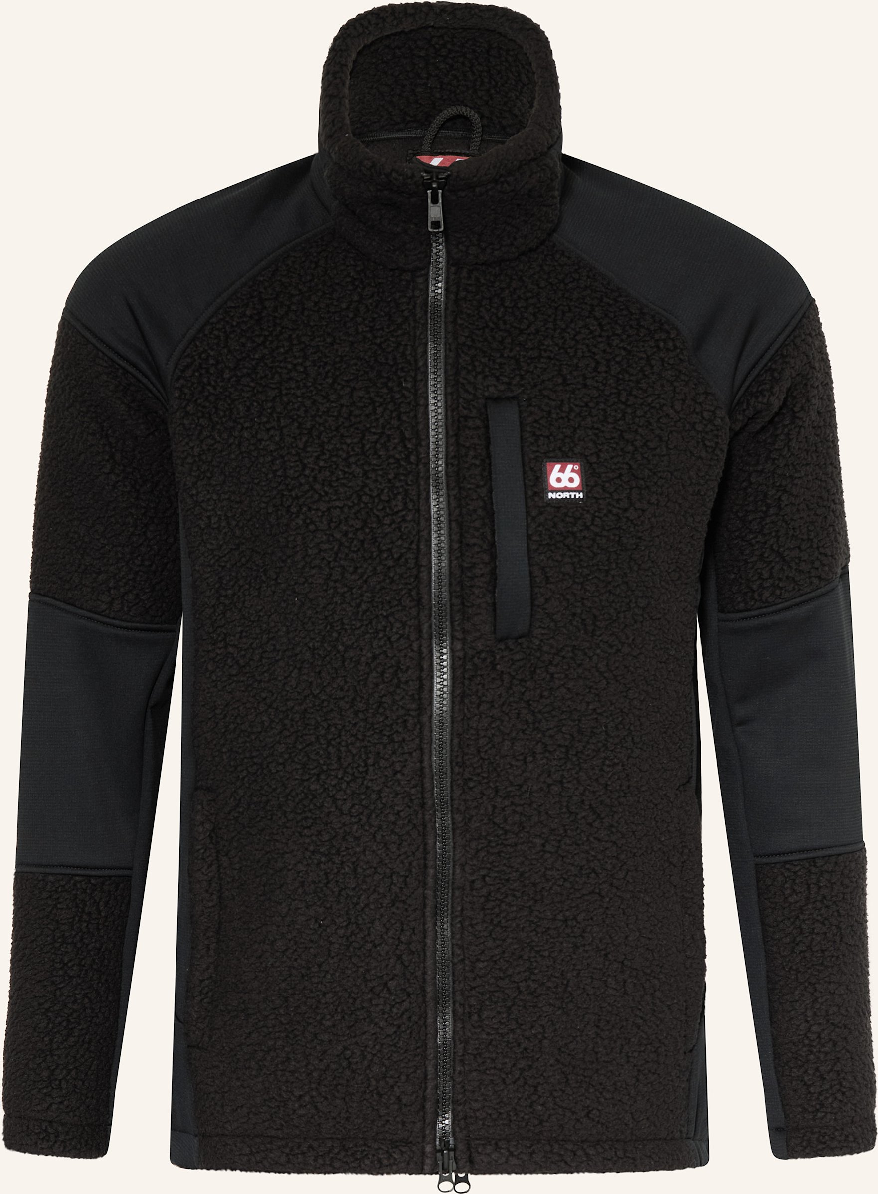 66°North Fleecejacke Tindur schwarz