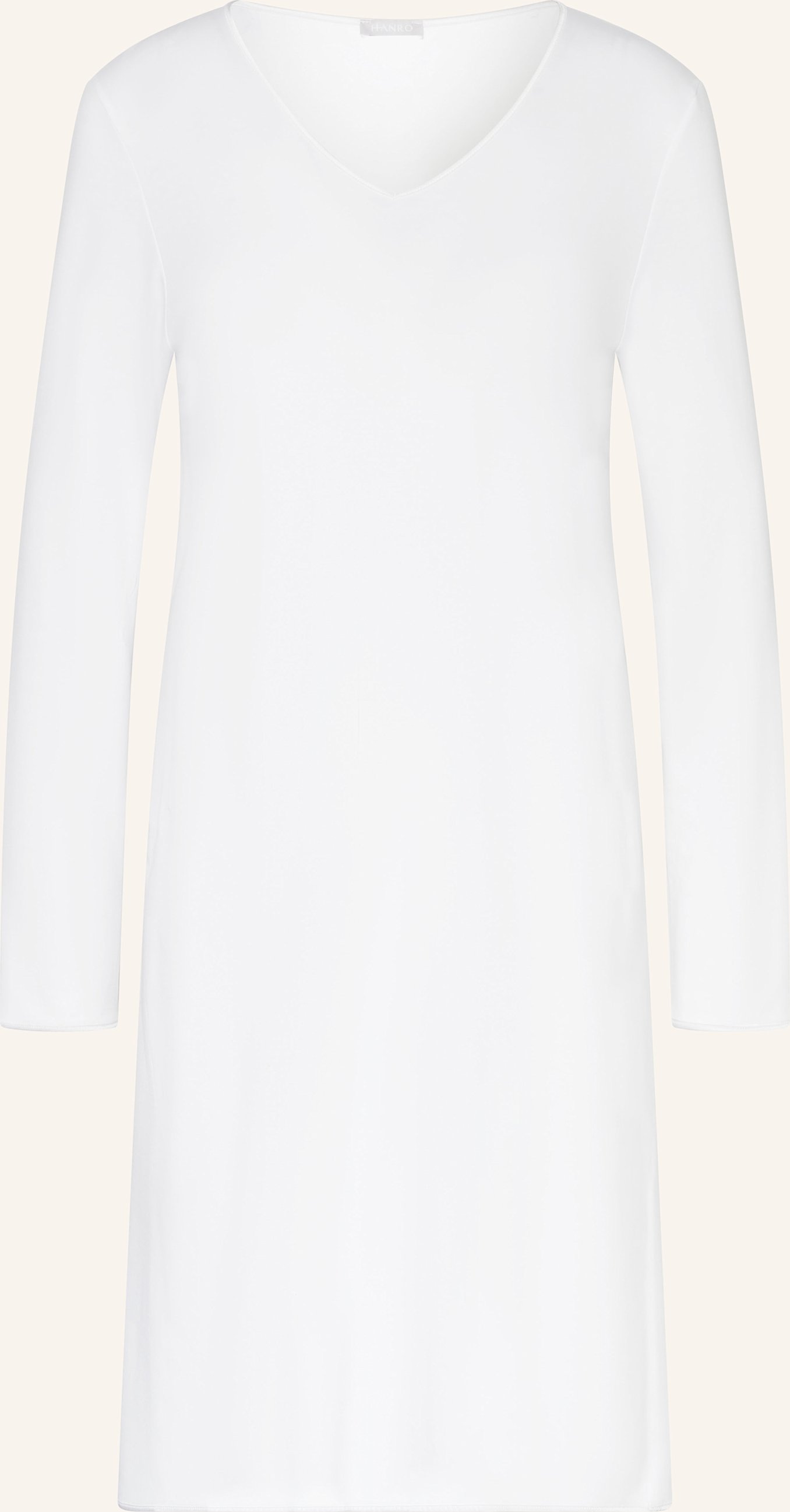 Hanro Nachthemd Cotton Silk weiss