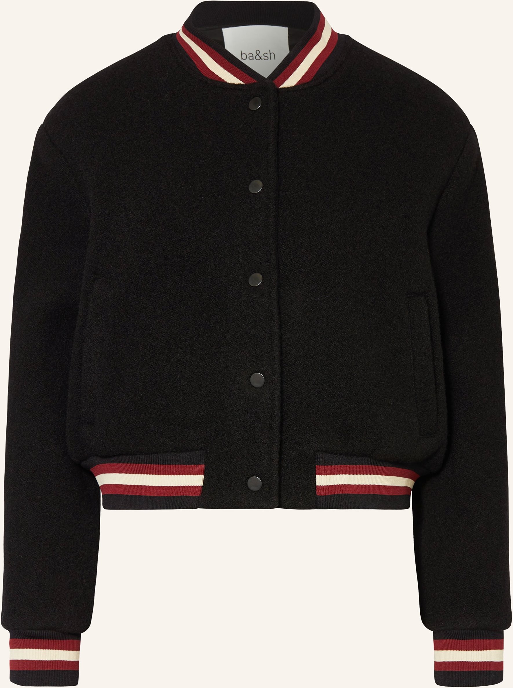 Thumbnail - Ba&Sh Blouson Hugh schwarz