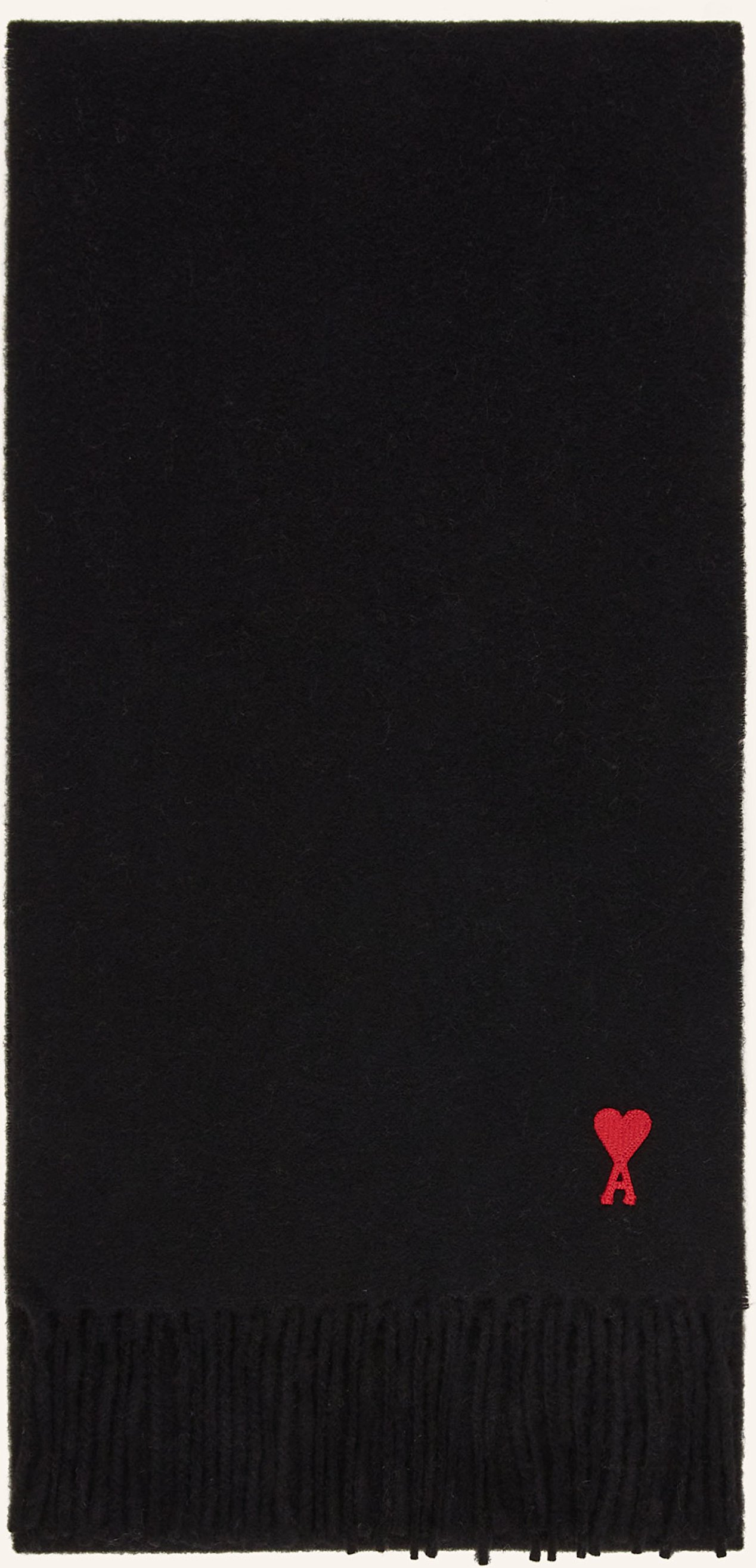 Ami Paris Schal schwarz