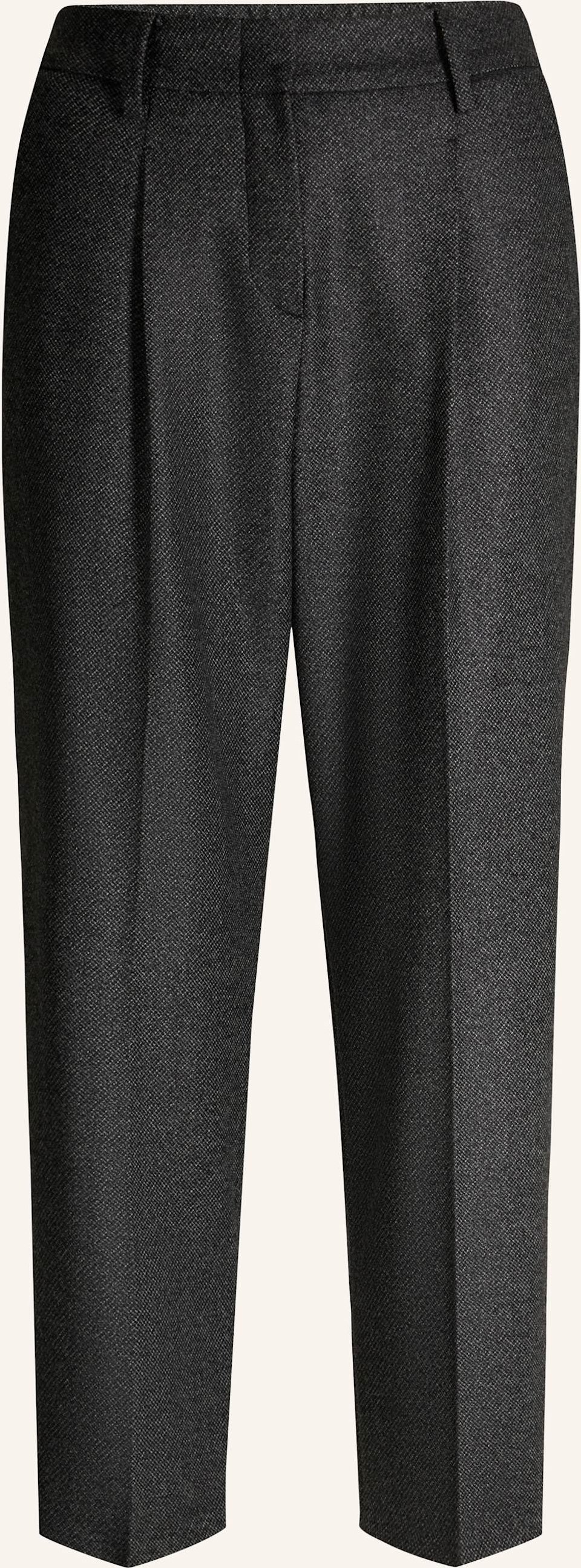 Windsor. Bundfaltenhose grau