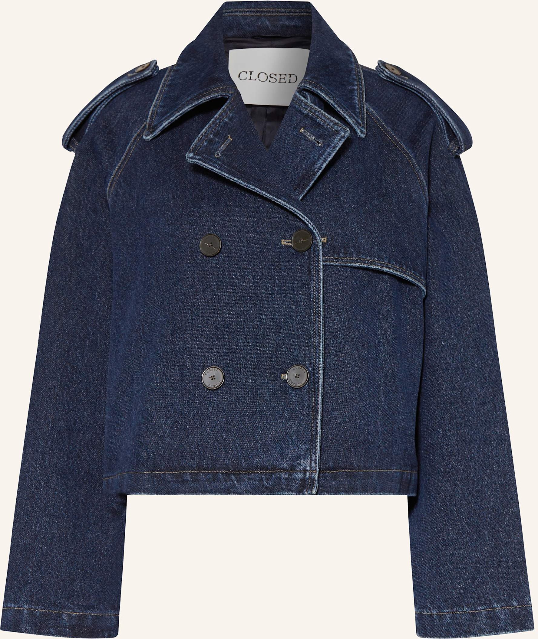 Closed Kastenjacke blau