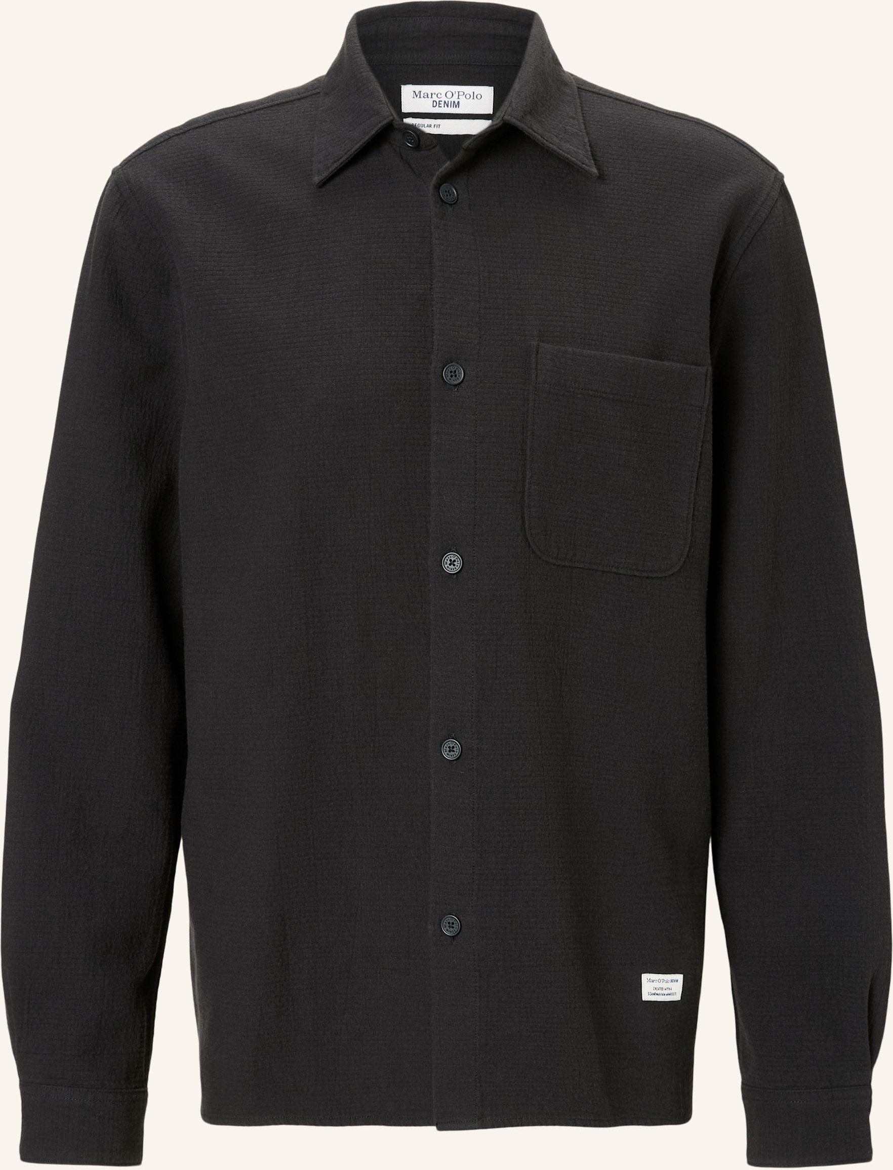 Marc O'polo Denim Hemd schwarz