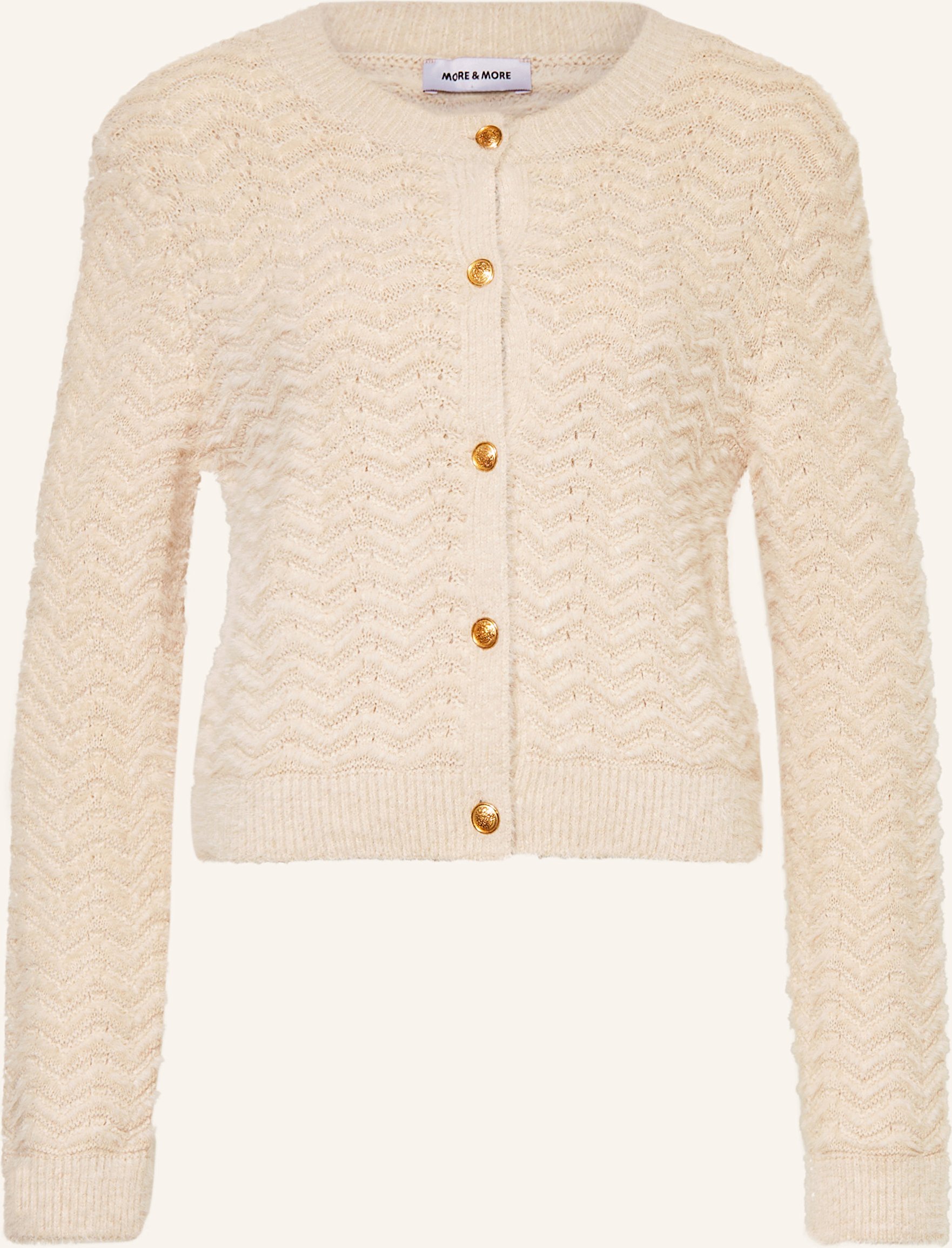 More & More Strickjacke beige