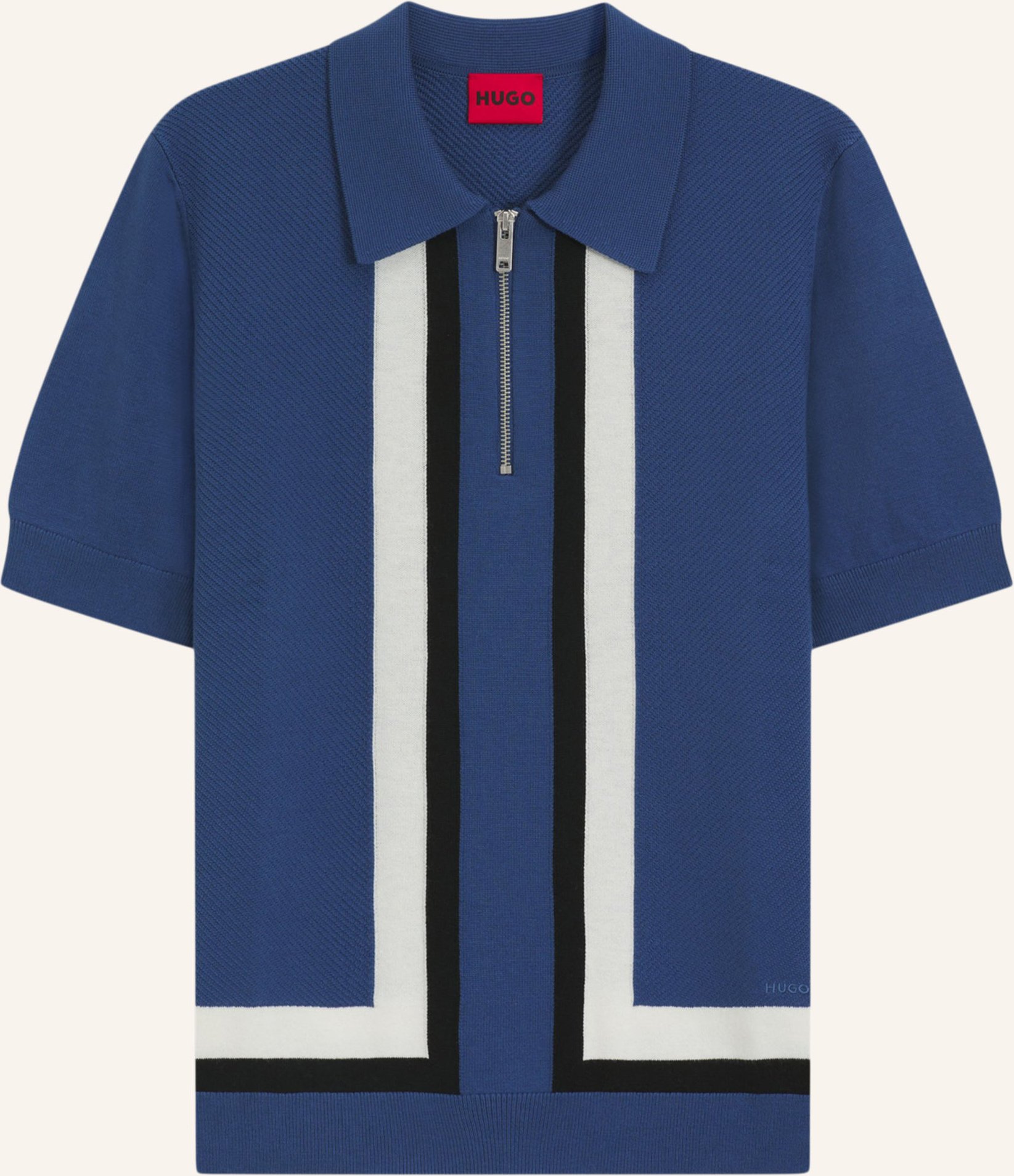 Thumbnail - Hugo Pullover Sholpone Relaxed Fit blau