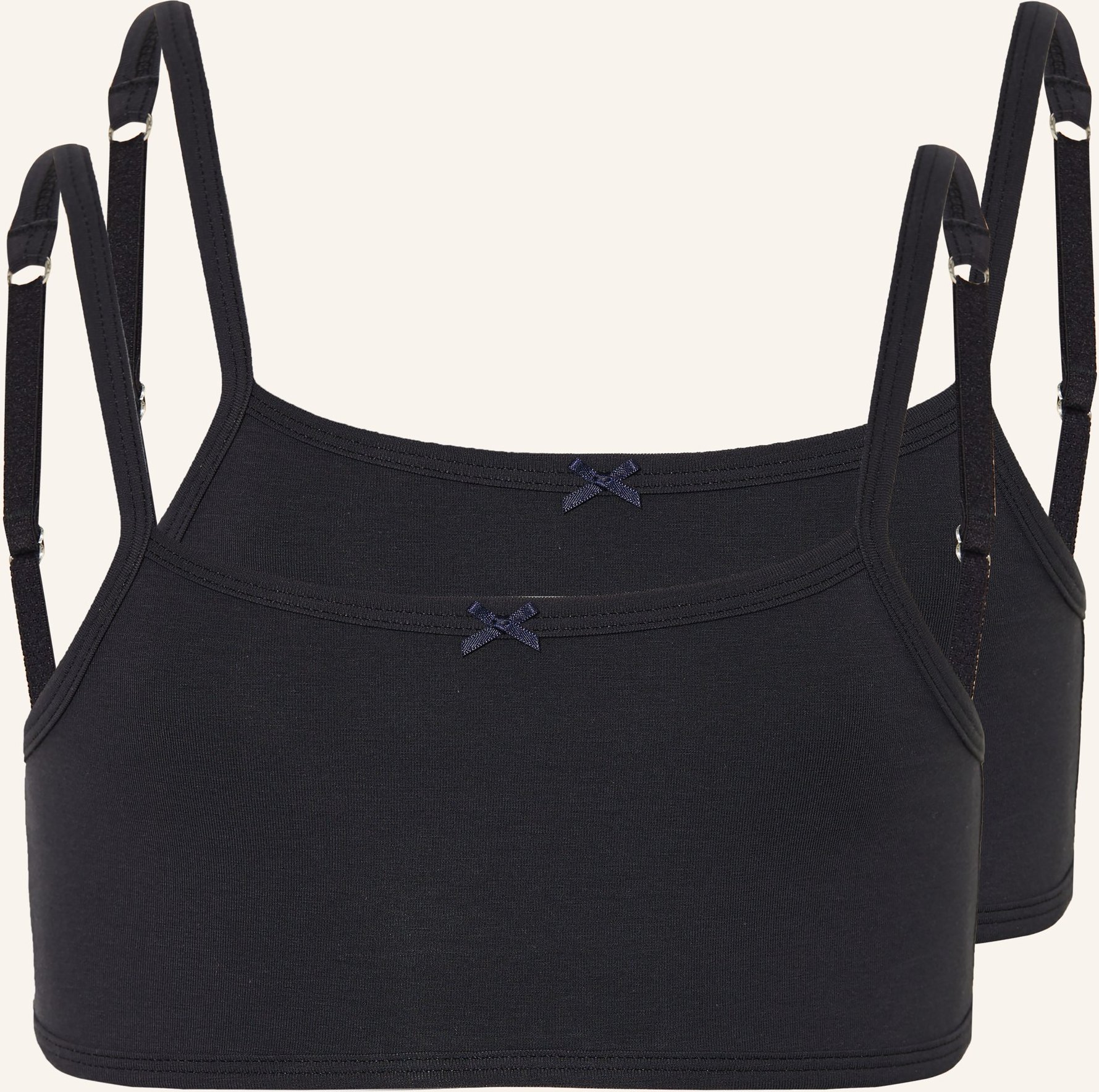 Thumbnail - Sanetta 2er-Pack Bustiers blau