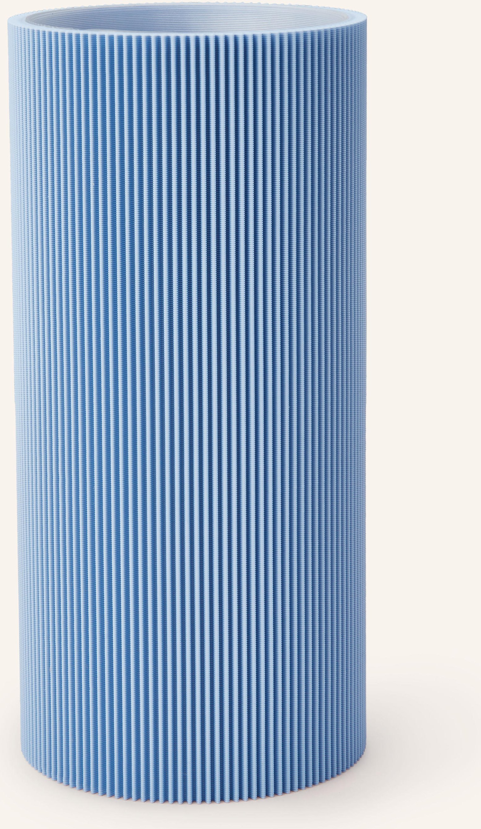 Dennismaass Vase Gerade Medium blau