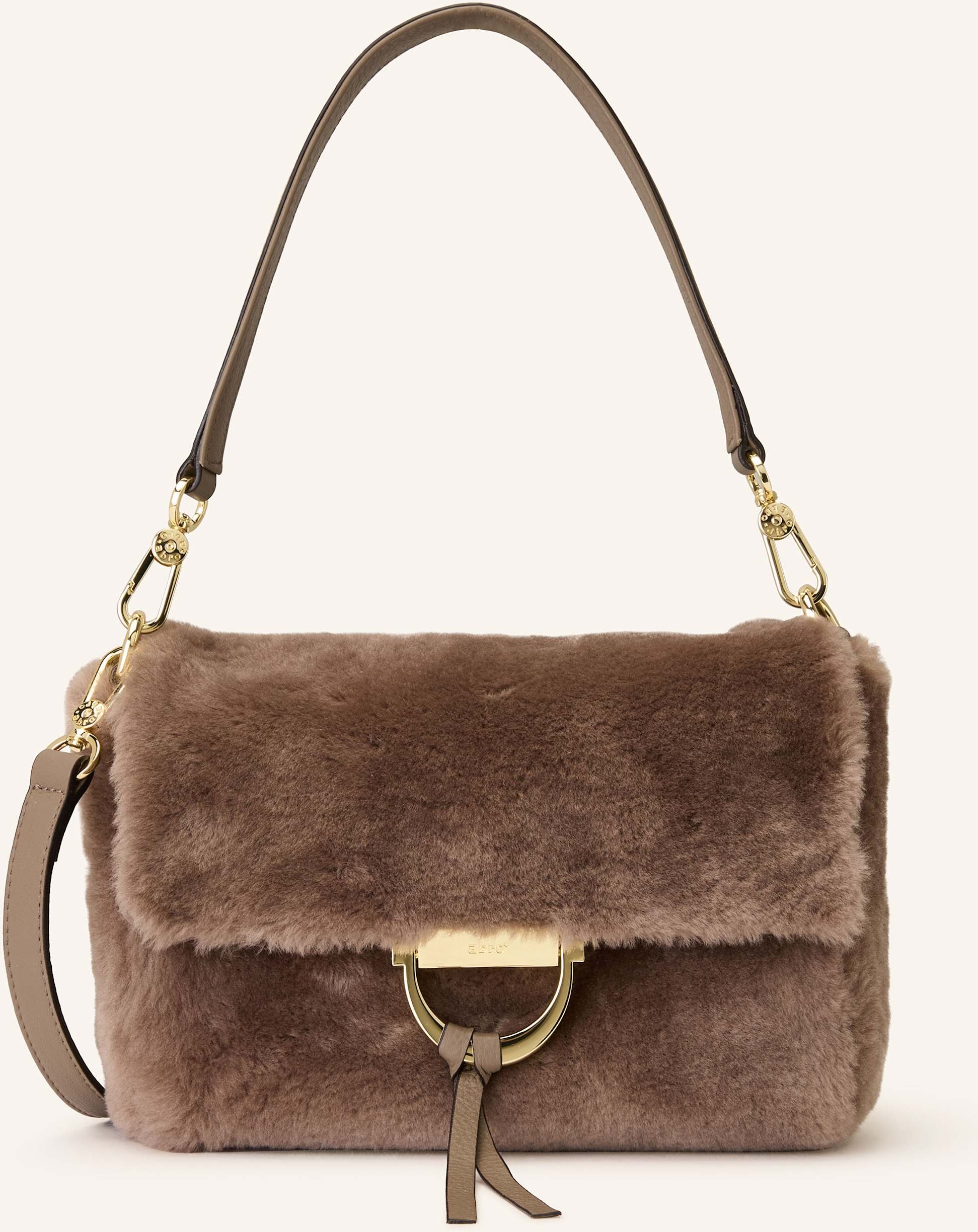 Abro Schultertasche Temi braun