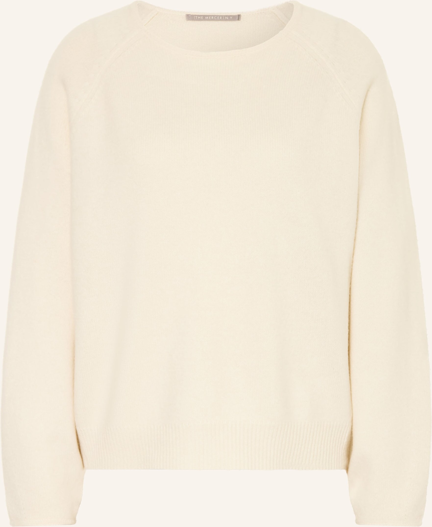 (The Mercer) N.Y. Cashmere-Pullover weiss