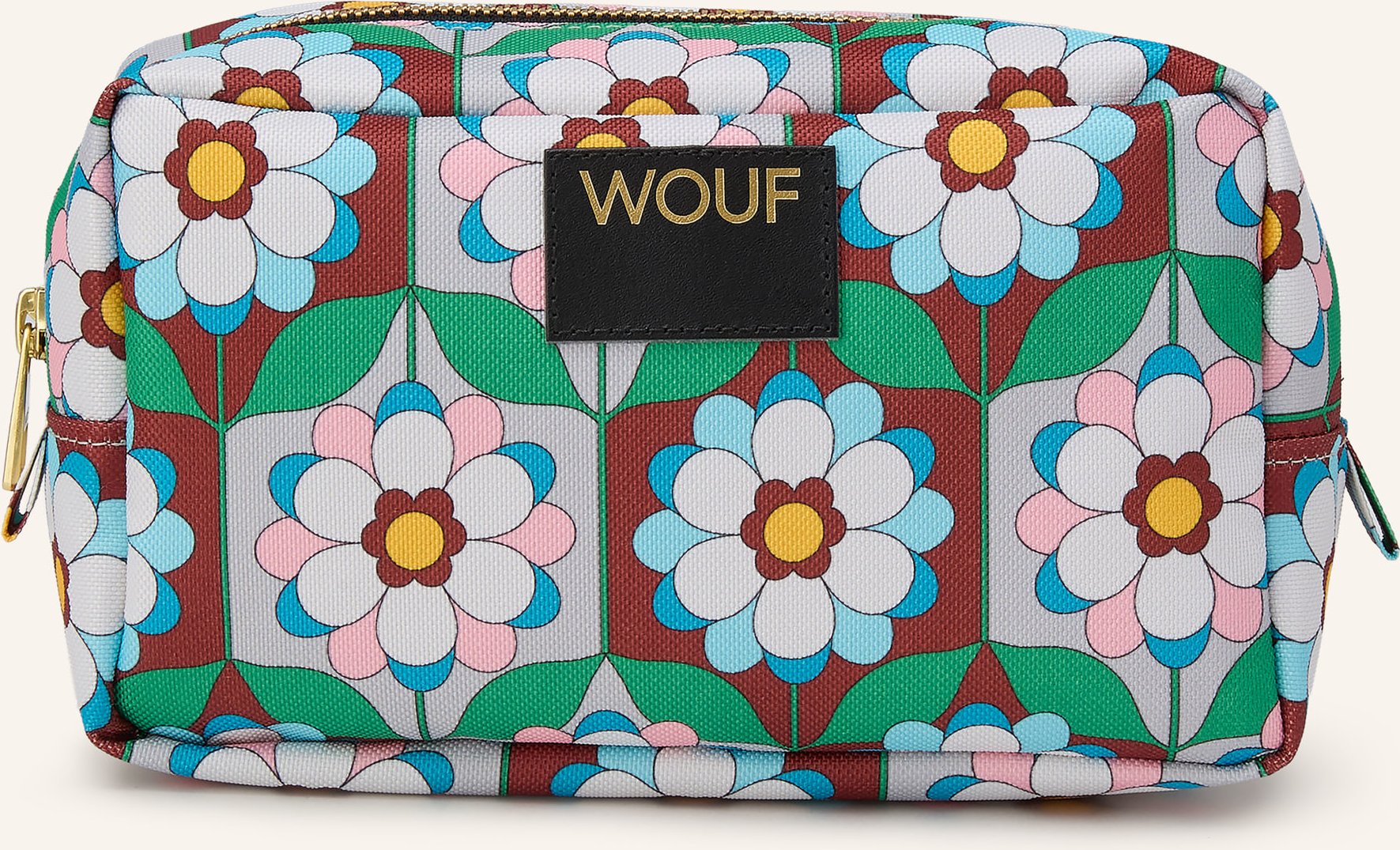 Wouf Kosmetiktasche Kaleido gruen