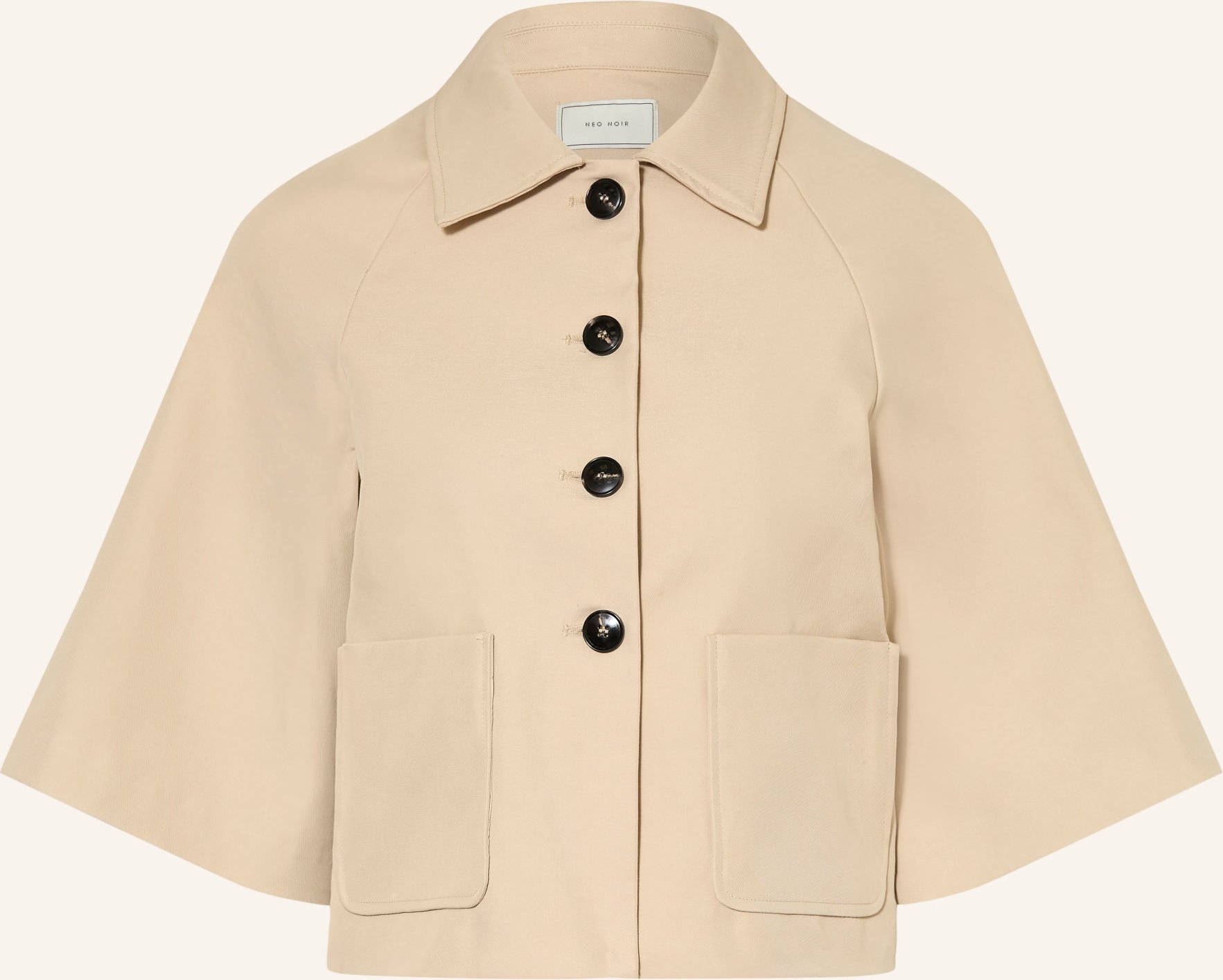 Neo Noir Jacke Rosemma Mit 3/4-Arm beige