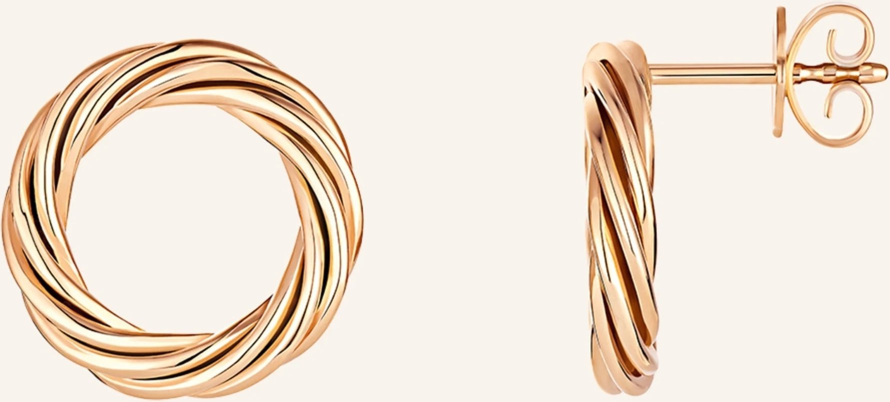 Wempe By Kim Ohrring Helioro Xs rosegold