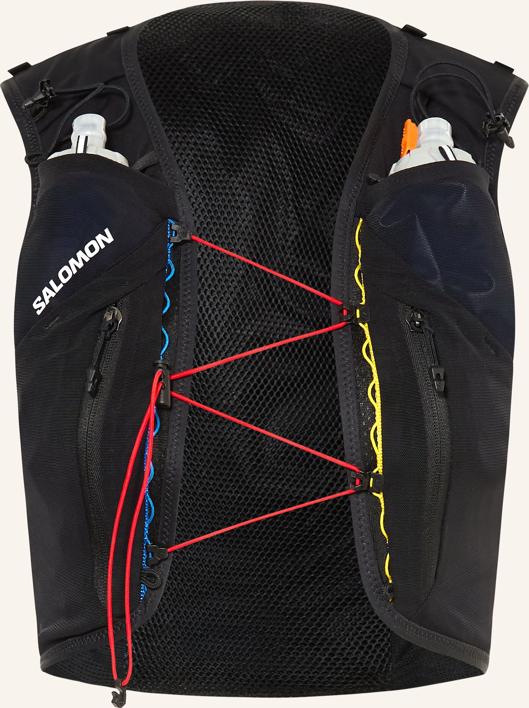 Salomon Laufweste Adv Skin 12 Race Flag schwarz