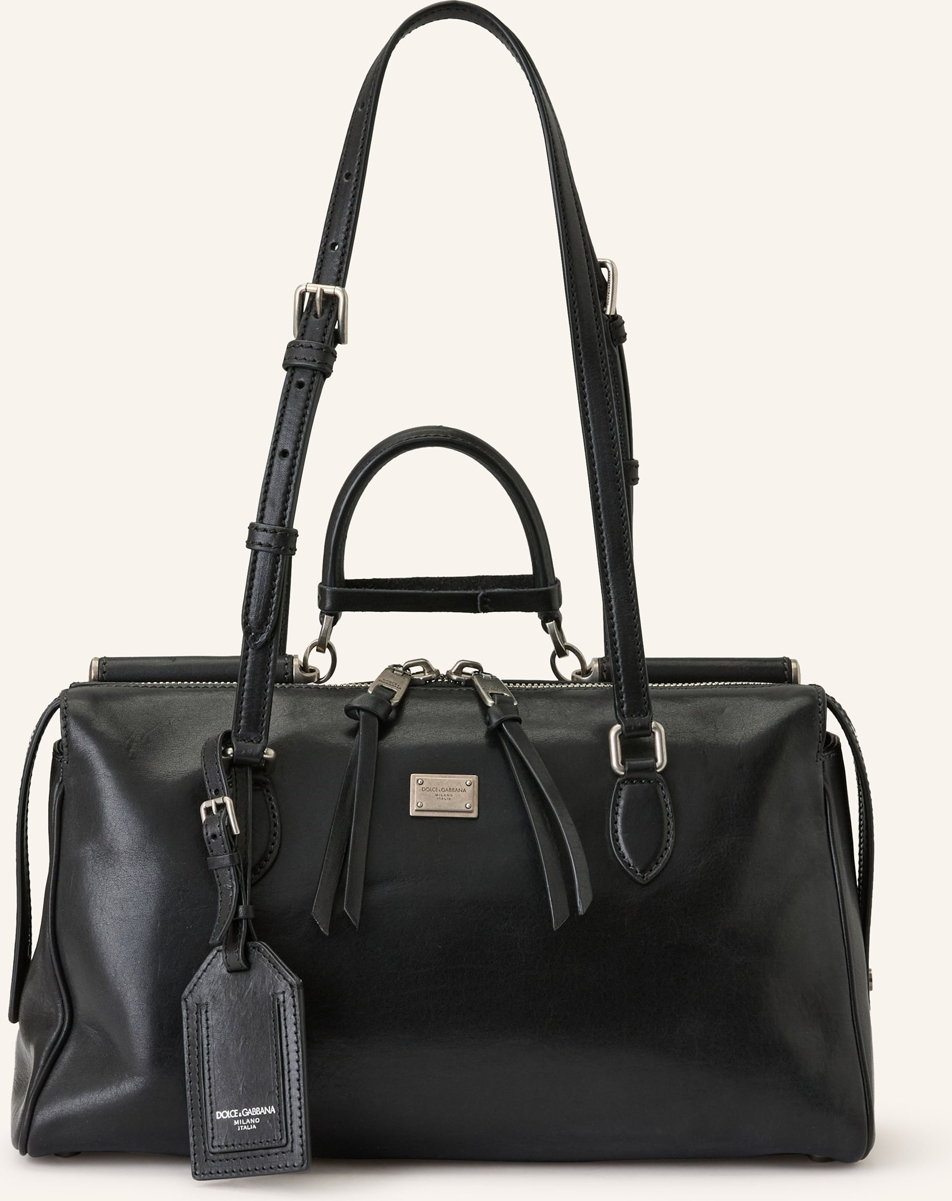Dolce & Gabbana Schultertasche Vittoria schwarz